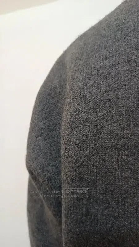 AMI AMI Grey Women's Sweater with Heart Logo . Size S / US 4 / IT 40 - 6 Thumbnail