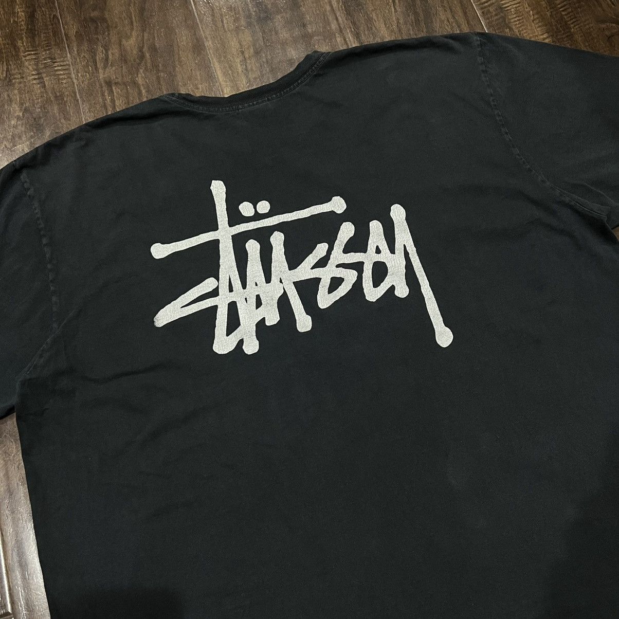 Other Stüssy Stussy Stock Logo T-Shirt - Black Made in Honduras Size US XL / EU 56 / 4 - 3 Thumbnail