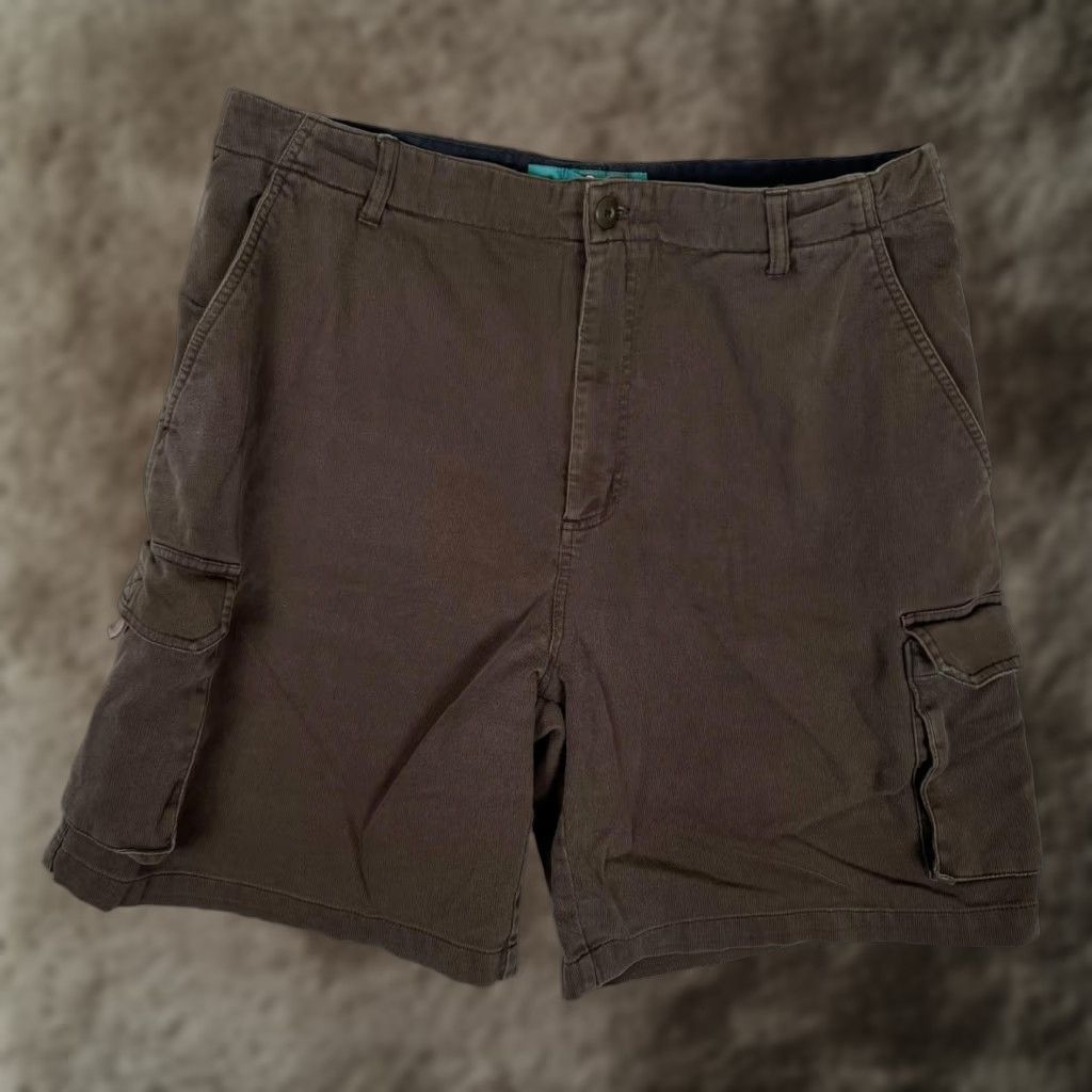 Big Dogs VINTAGE Big Dogs Cargo Shorts Mens 36 Brown Cotton Canvas Utility Y2K READ Size US 36 / EU 52 - 1 Thumbnail