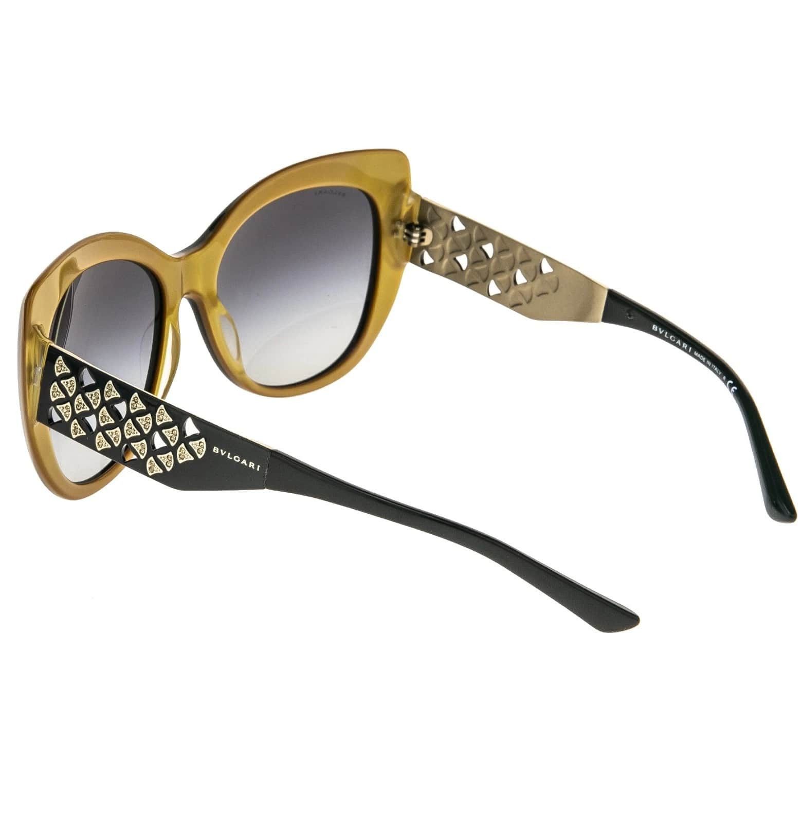 Bvlgari BULGARI BV8198B 8198 DIVAS DREAM TRILAYER Black Sunglasses Size ONE SIZE - 10 Thumbnail
