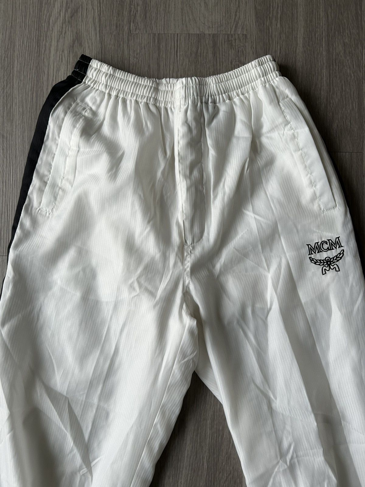 MCM MCM Logo Nylon Track Pants Size Medium Size US 31 - 4 Thumbnail