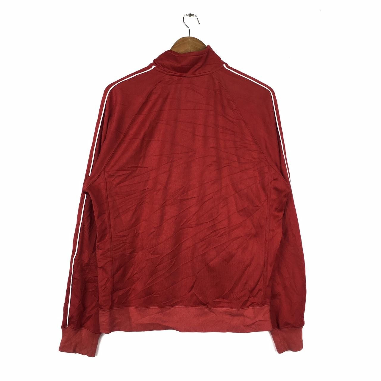 Nike Vintage NIKE Swoosh Logo Sportwear Red Large Hooded Size US L / EU 52-54 / 3 - 4 Thumbnail