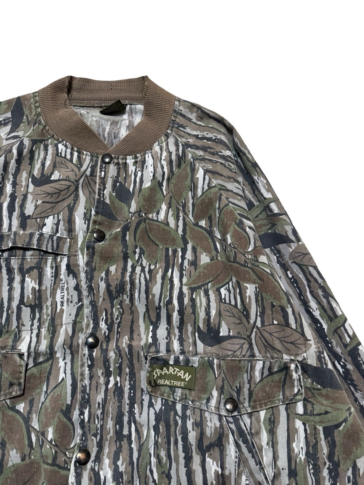 Vintage 80s Spartan Real Tree Camo Size US L / EU 52-54 / 3 - 2 Thumbnail