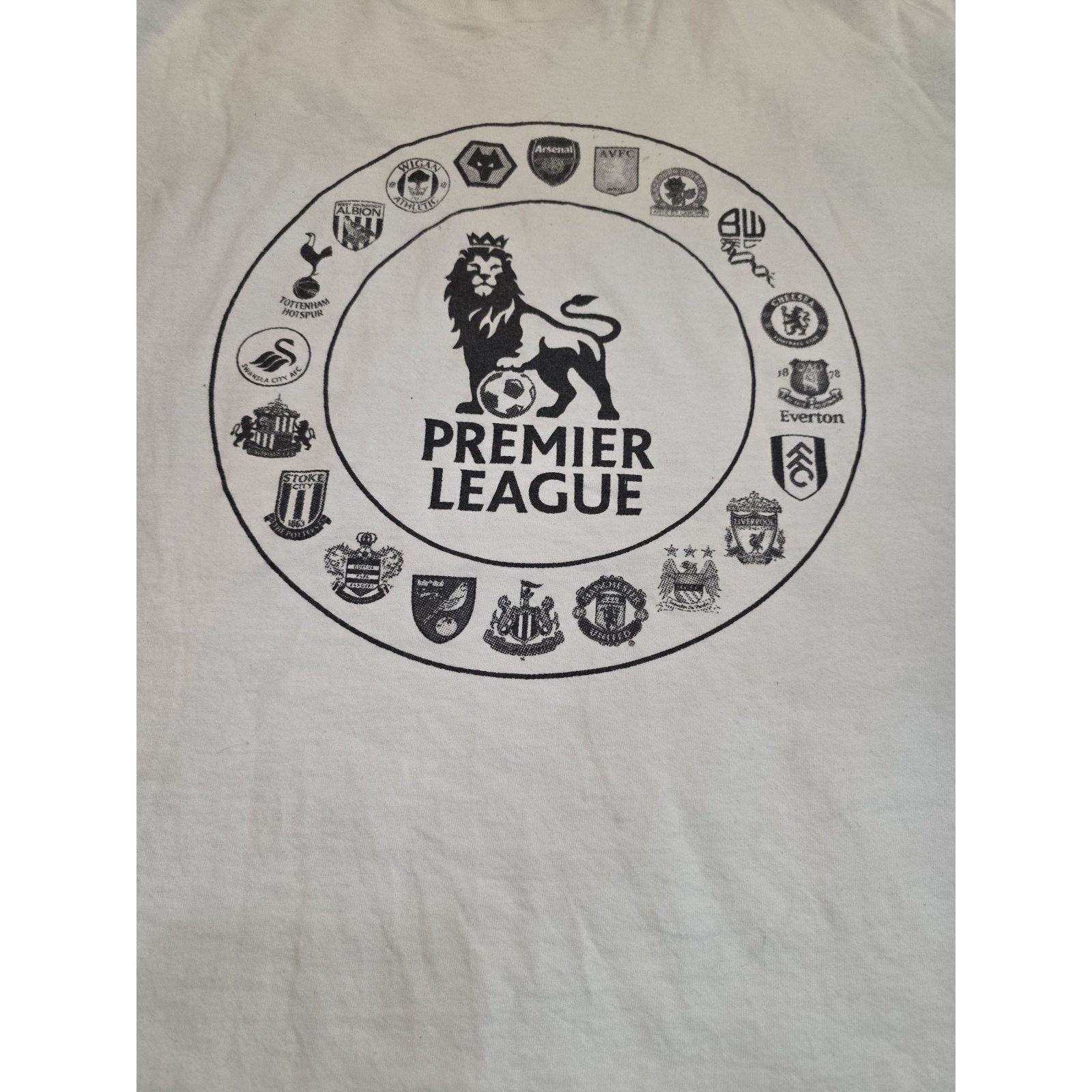 Gildan Premier Soccer League White Short Sleeve T-Shirt Size US XXL / EU 58 / 5 - 2 Thumbnail