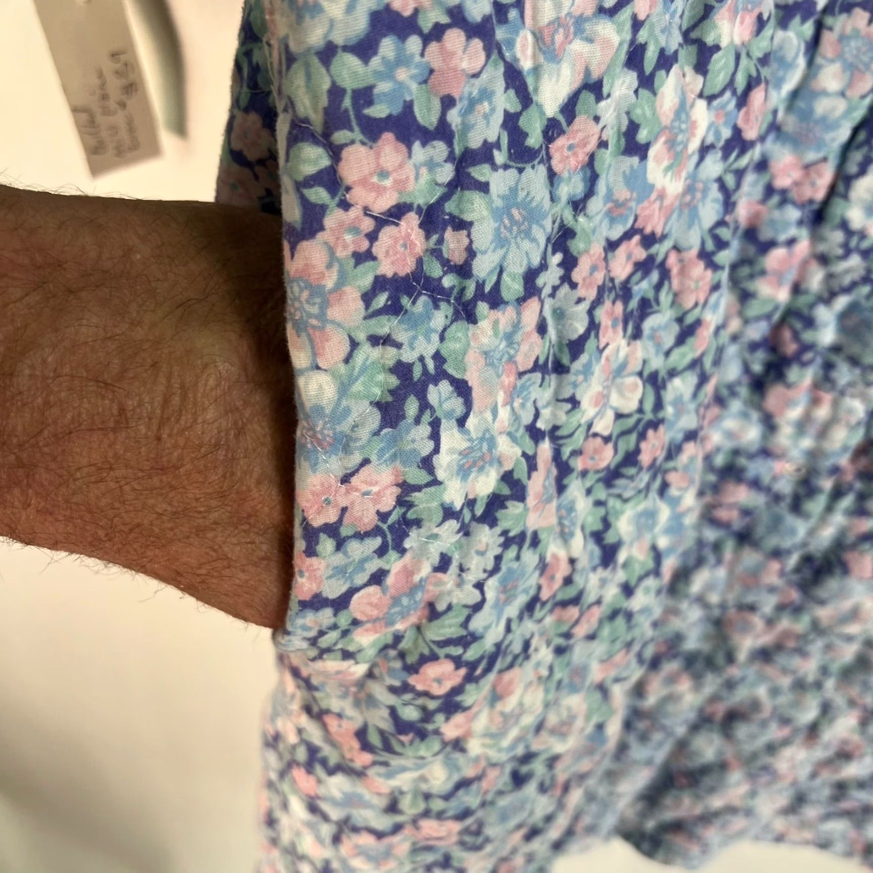 Vintage Vintage Miss Elaine Dress M 70s 80s Floral Quilted Snap Farm Prairie Size M / US 6-8 / IT 42-44 - 6 Thumbnail