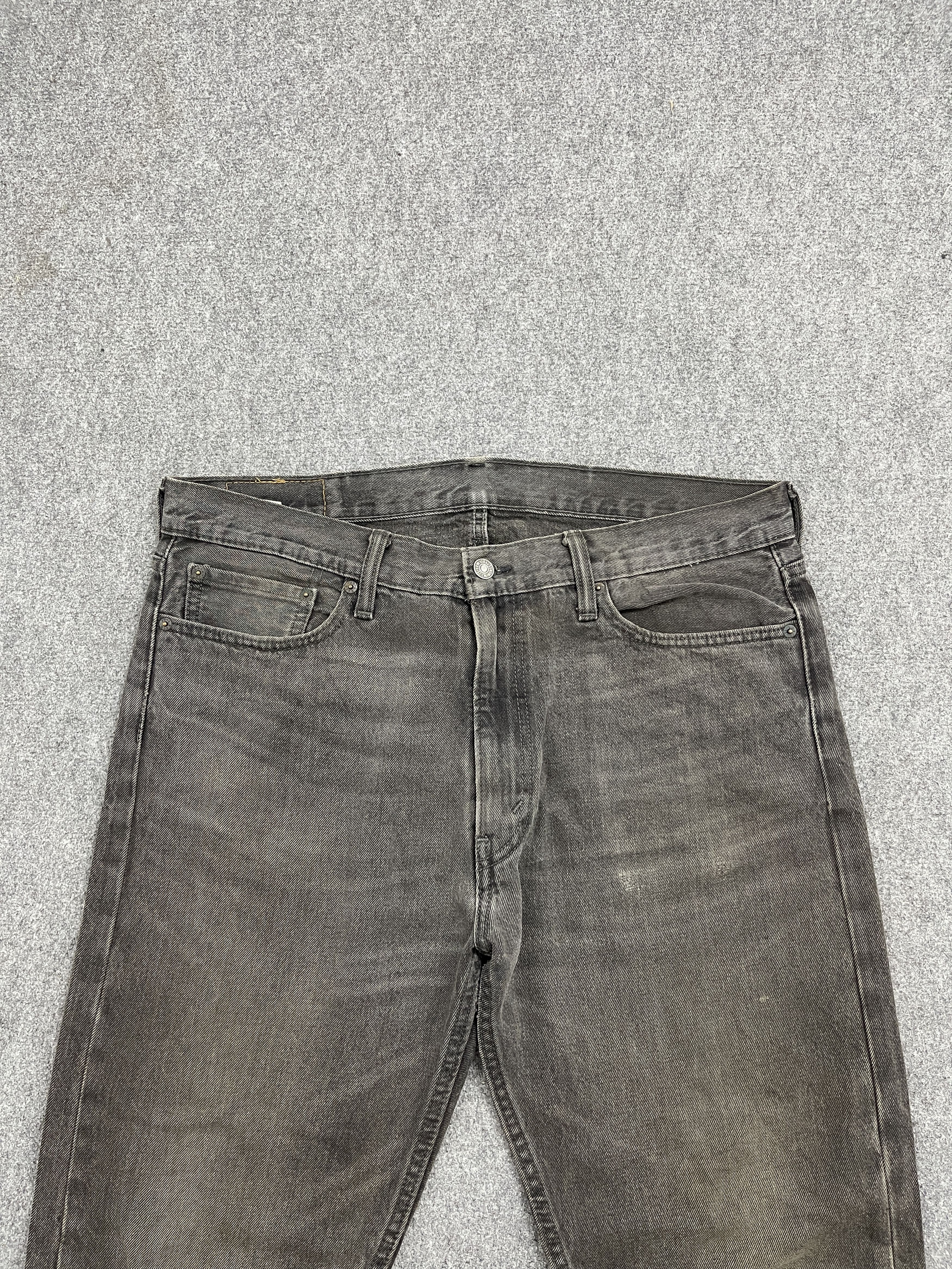 Vintage Levis 513 Faded Black Jeans DP2489