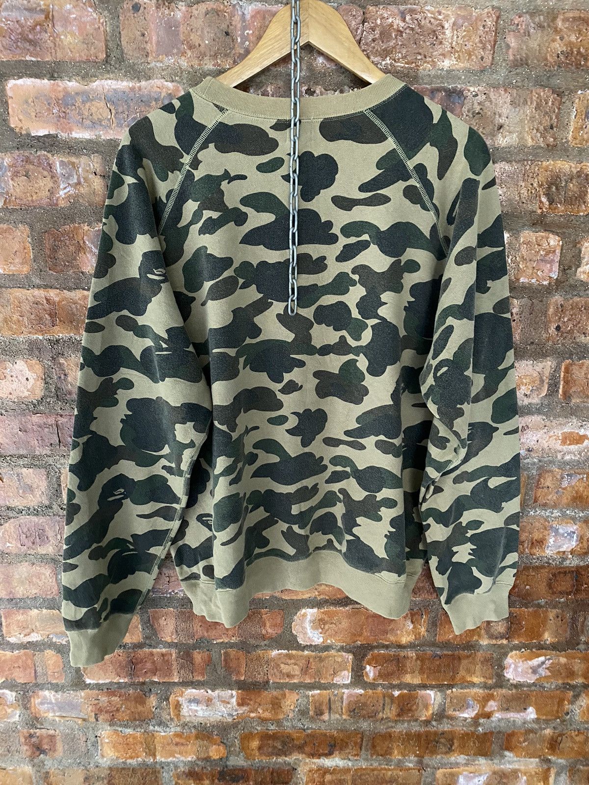 Bape 2005 Swarovski 1st Camo Crewneck Size US M / EU 48-50 / 2 - 6 Thumbnail