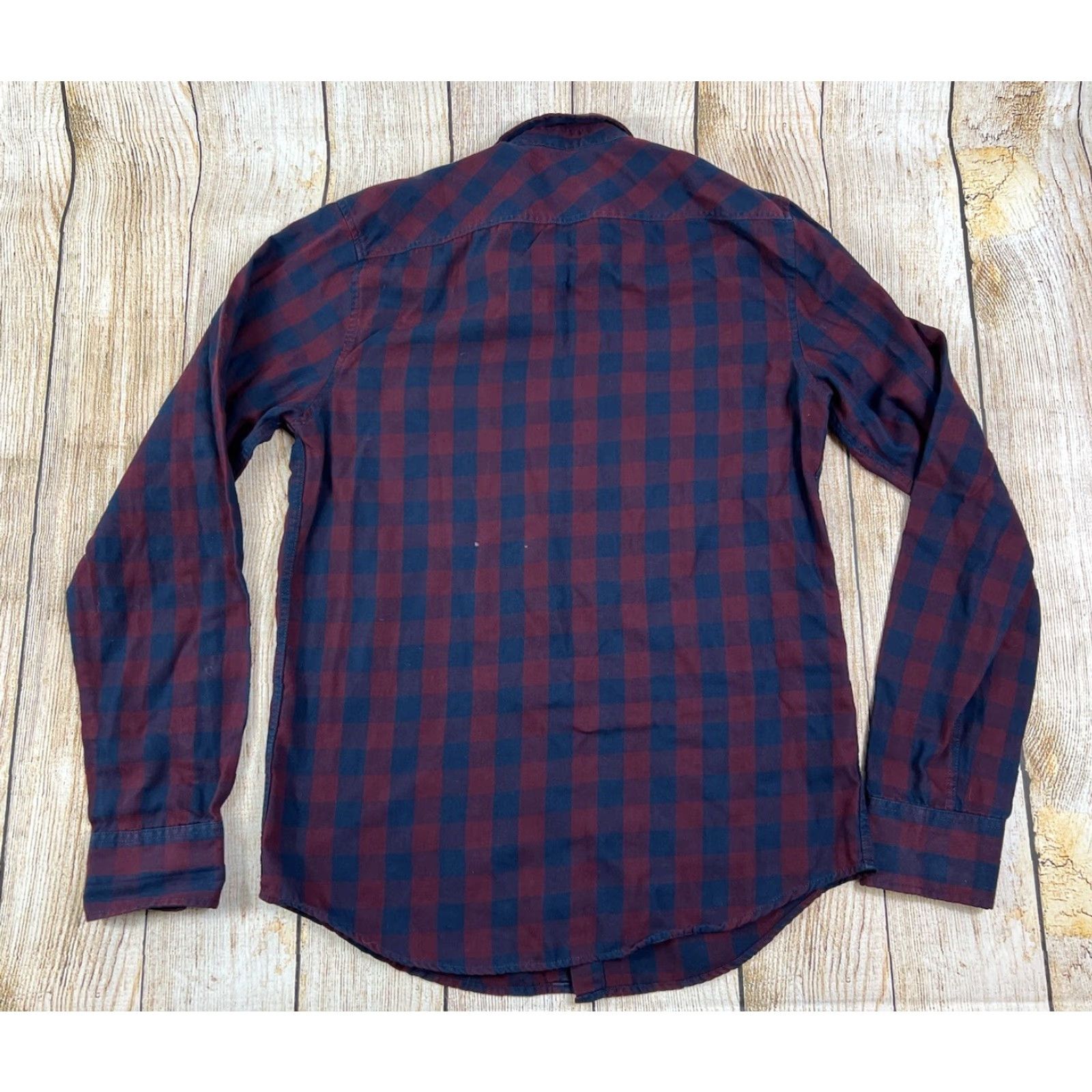 Vintage American Rag Shirt Mens Plaid Button Longsleeve Size Small Blue Size US S / EU 44-46 / 1 - 3 Thumbnail