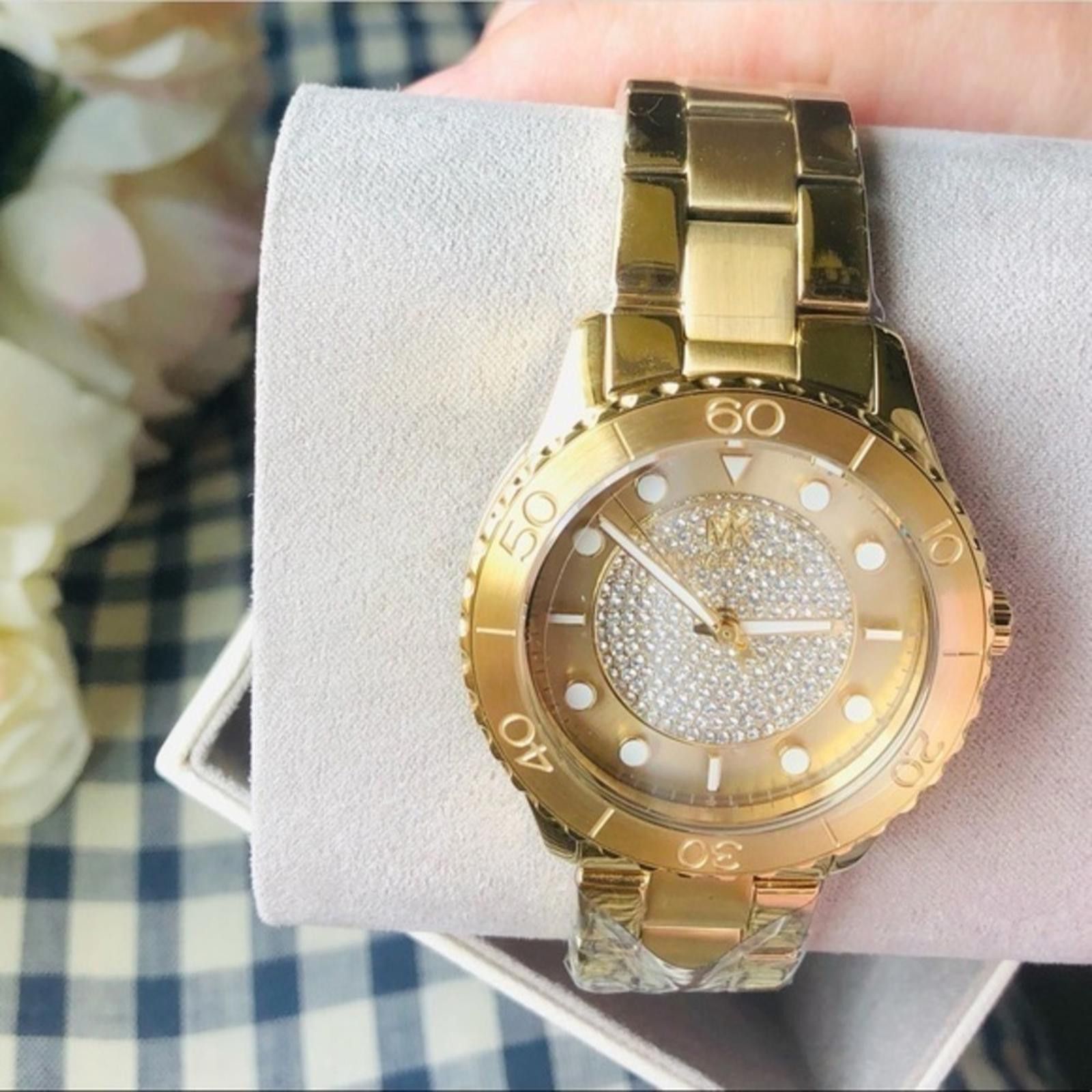 Michael Kors Michael Kors Gold Watch NWT Size ONE SIZE - 3 Thumbnail