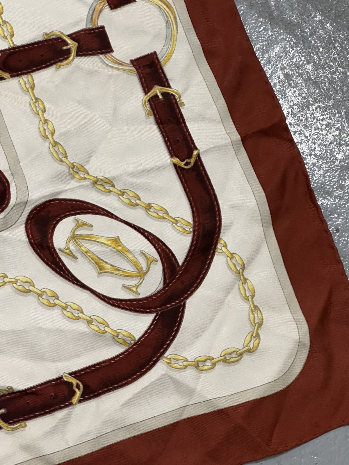 Cartier Must De Cartier Silk Scarf Size ONE SIZE - 19 Thumbnail