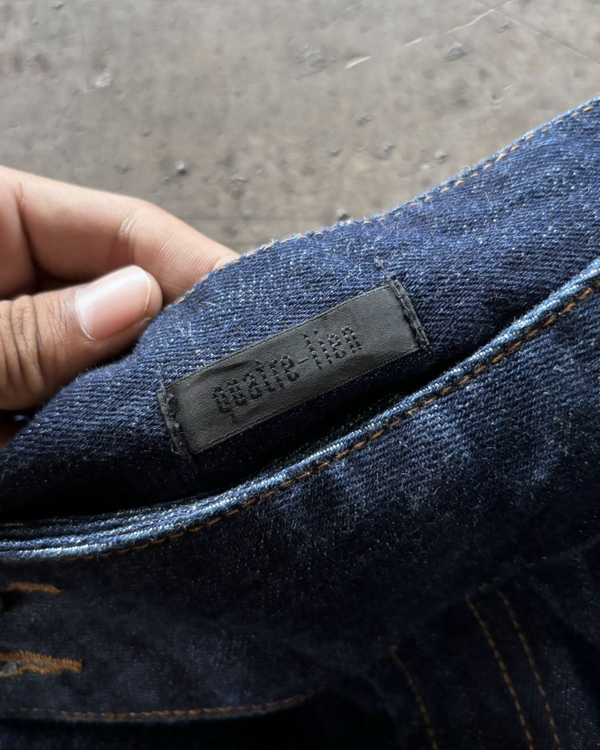 Beauty Beast × Japanese Brand × Tornado Mart 2000s quatre-lien Raw Denim Flared Jeans Size US 28 / EU 44 - 4 Thumbnail