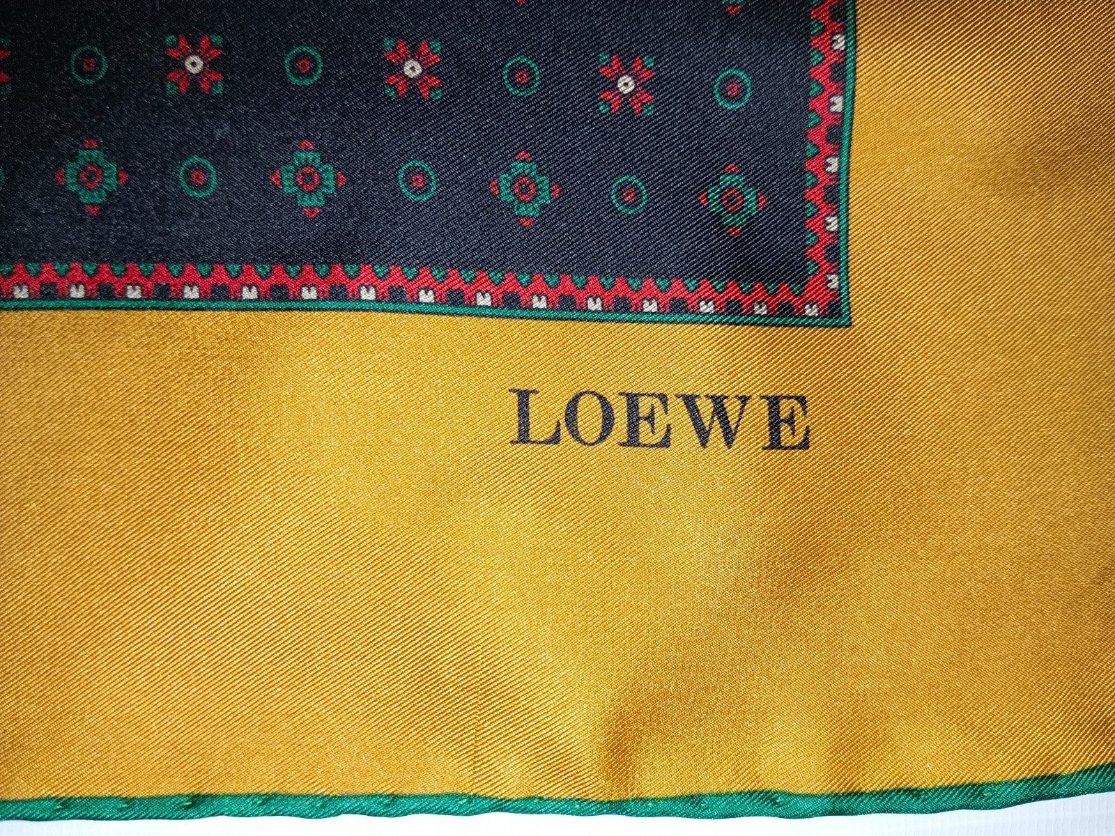 Loewe LOEWE MADRID 1846 ITALY Hunting Rifle Vintage Silk Scarf Size ONE SIZE - 2 Thumbnail
