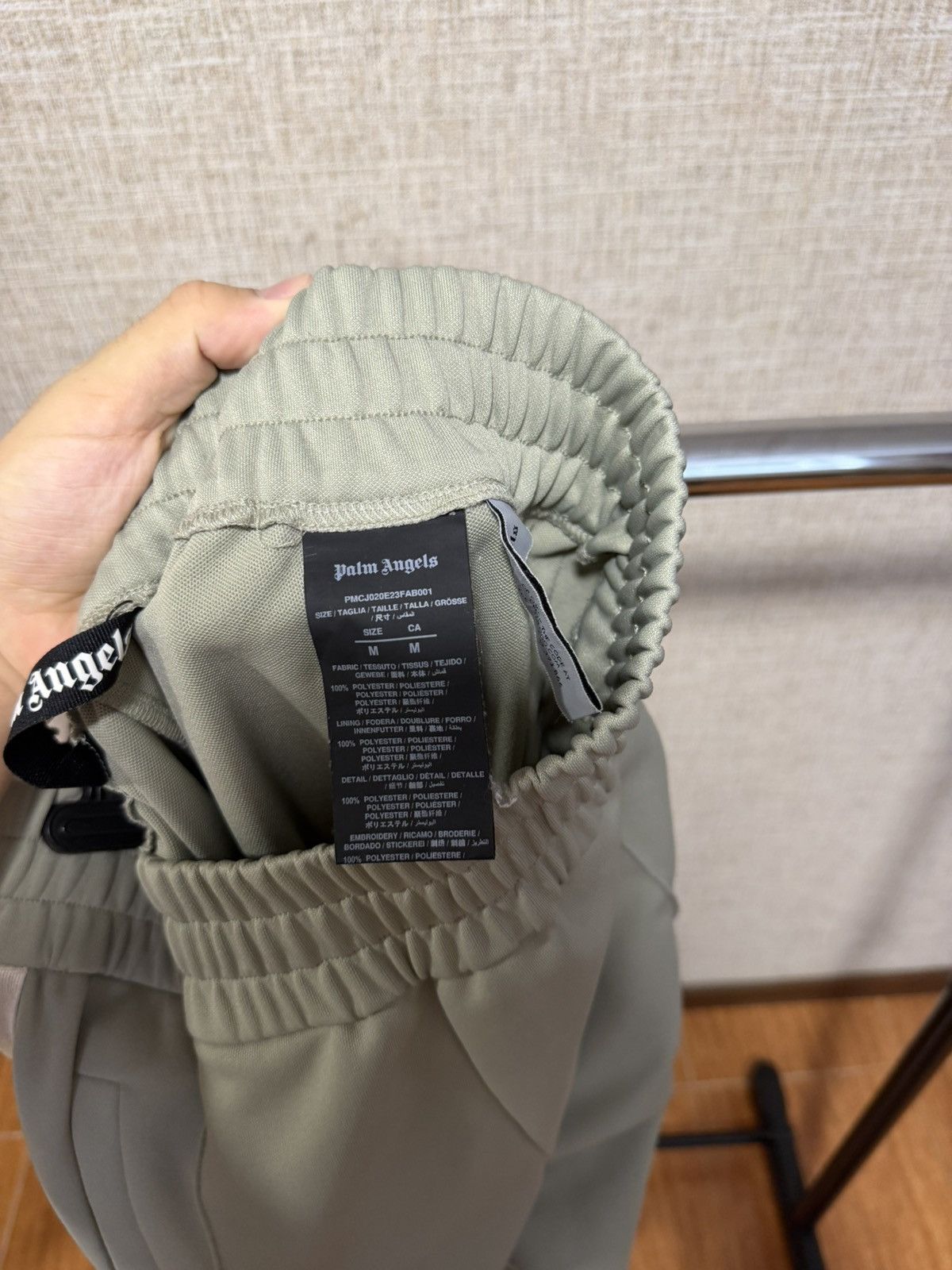Palm Angels PALM ANGELS PA OLIVE TRACK PANTS Size US 32 / EU 48 - 8 Thumbnail