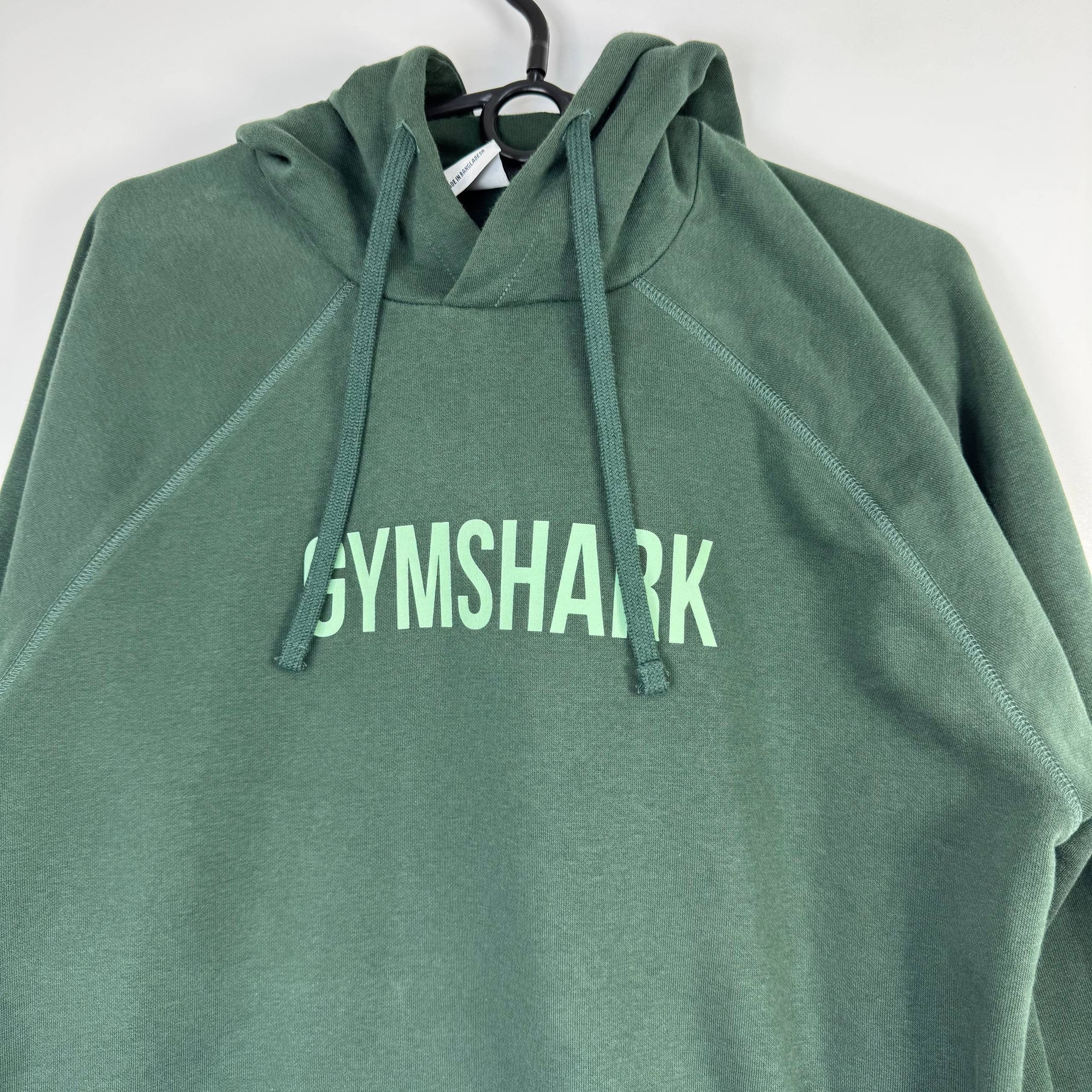 Gymshark Gymshark Logo Pullover Hoodie Green Mens Size S Size US S / EU 44-46 / 1 - 2 Thumbnail