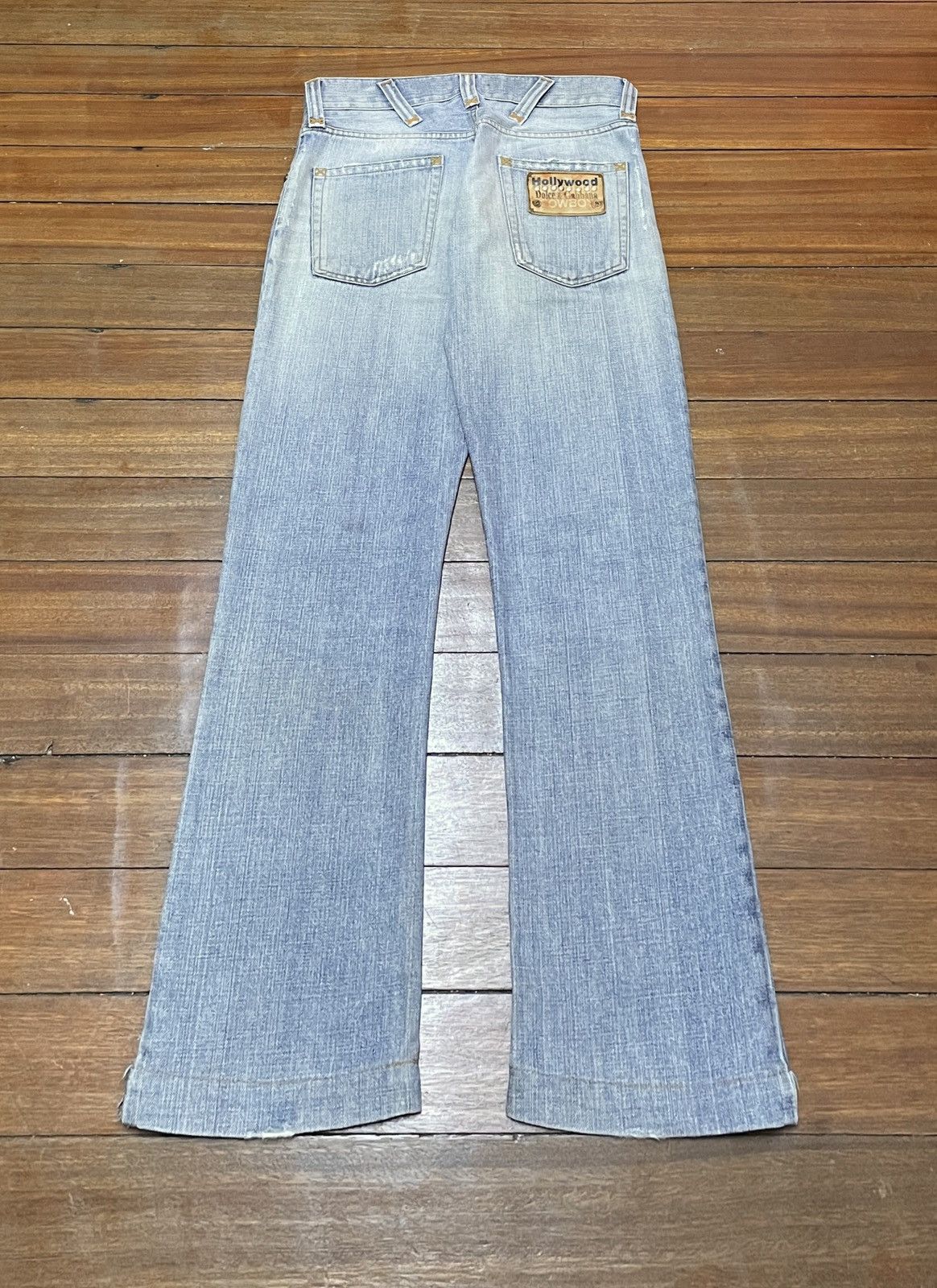Dolce & Gabbana Rare Design Vintage Brand Dolce & Gabbana Cowboy Jeans 2000s Size US 31 - 2 Thumbnail