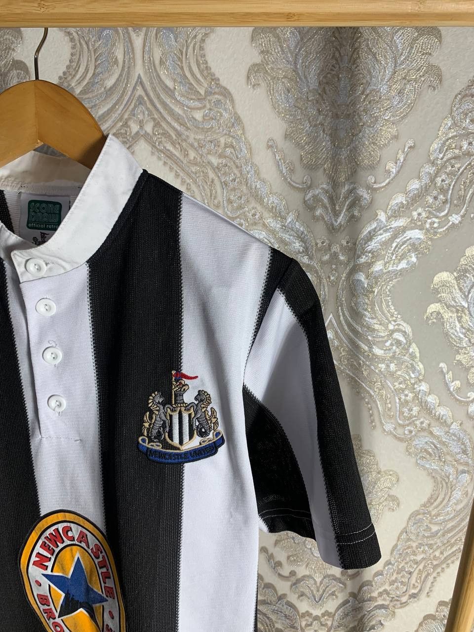 Vintage Very Rare FC New Castle United England Soccer Jersey Retro Size US M / EU 48-50 / 2 - 3 Thumbnail