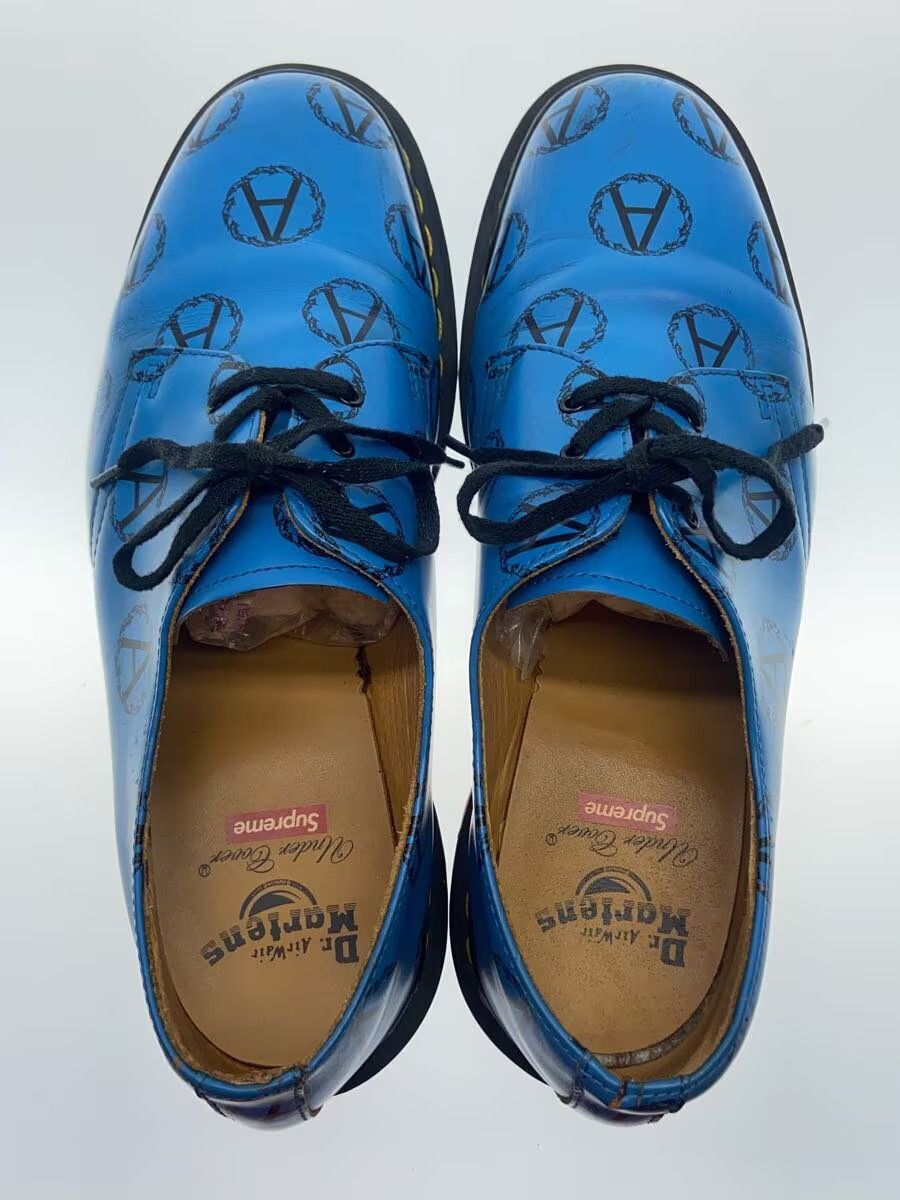Supreme × Undercover Anarchy Logo Dr Martens Leather Derby Shoes Size US 10 / EU 43 - 3 Thumbnail