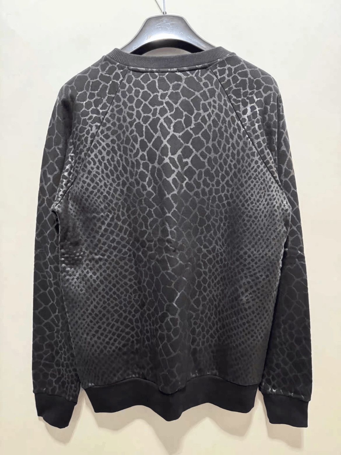 Saint Laurent Paris Saint Laurent Paris by Hedi 15AW Crocodile Sweatshirt-2508 Size US L / EU 52-54 / 3 - 2 Thumbnail