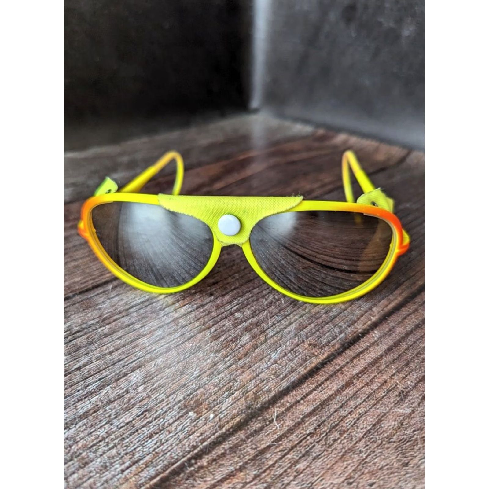 Vintage VINTAGE Cébé Sunglasses Yellow France Size ONE SIZE - 4 Thumbnail