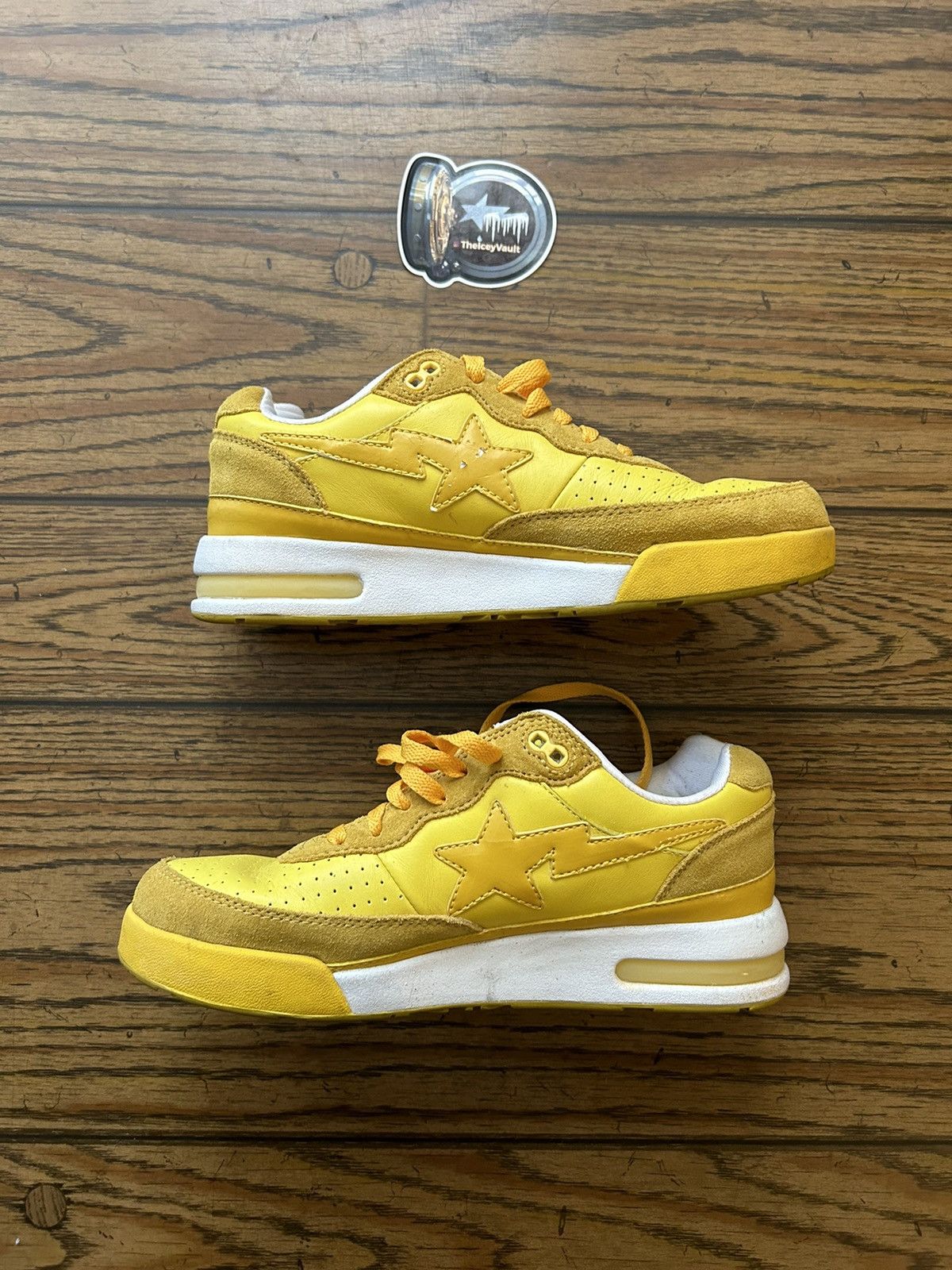 Bape Bape OG Yellow Roadstas Size US 8 / EU 41 - 2 Thumbnail