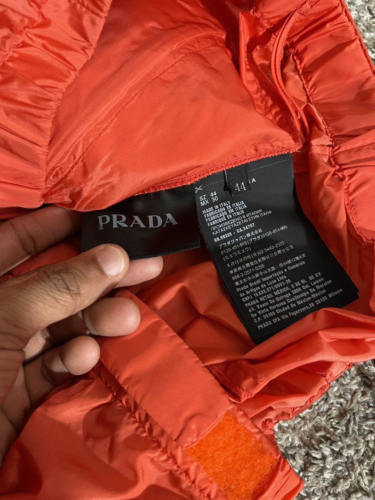 Prada Prada F/W Orange Track pants Size US 28 / EU 44 - 5 Thumbnail