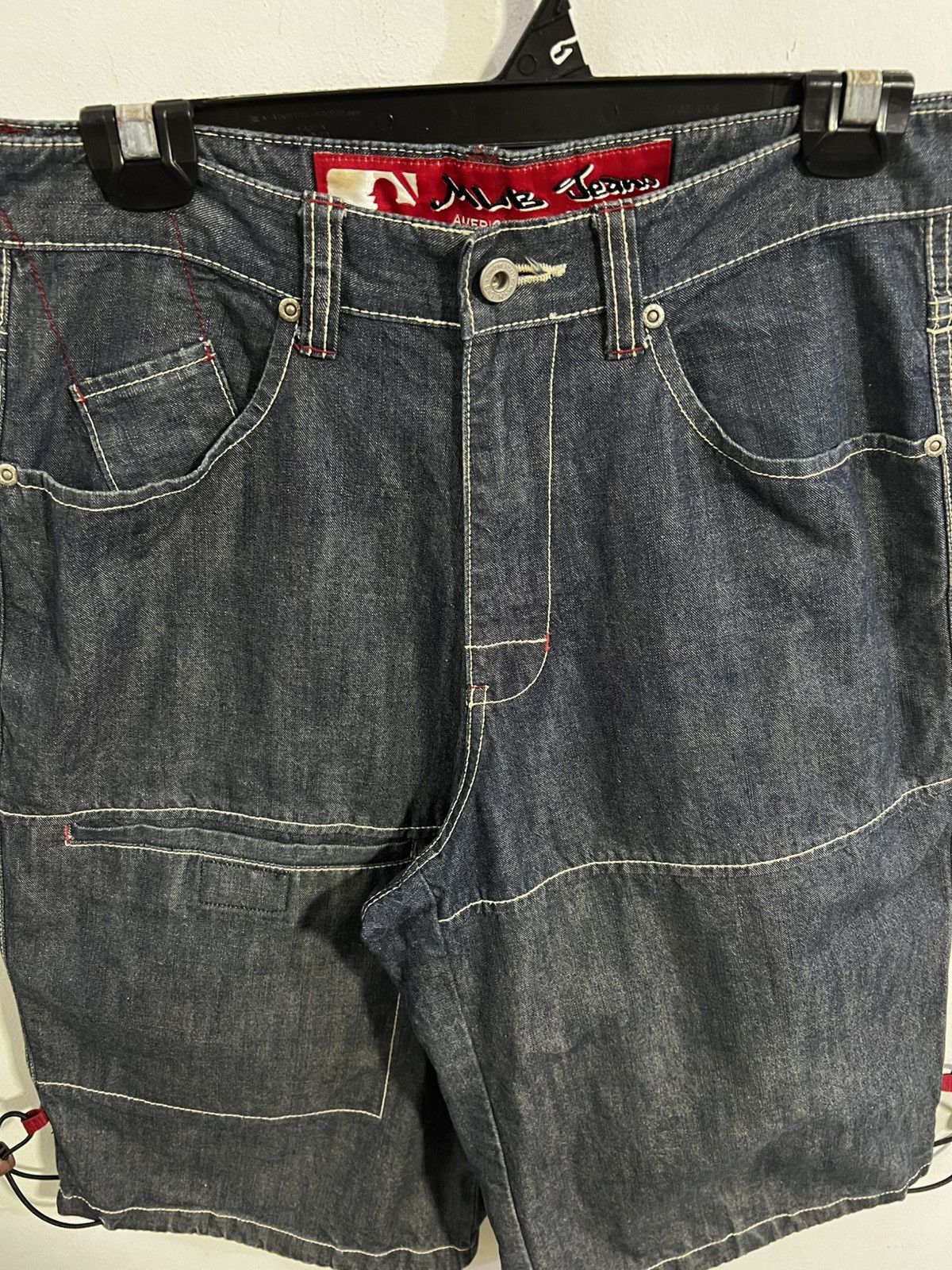 Japanese Brand × Vintage SS02 MLB BAGGY JORTS Size US 32 / EU 48 - 3 Thumbnail