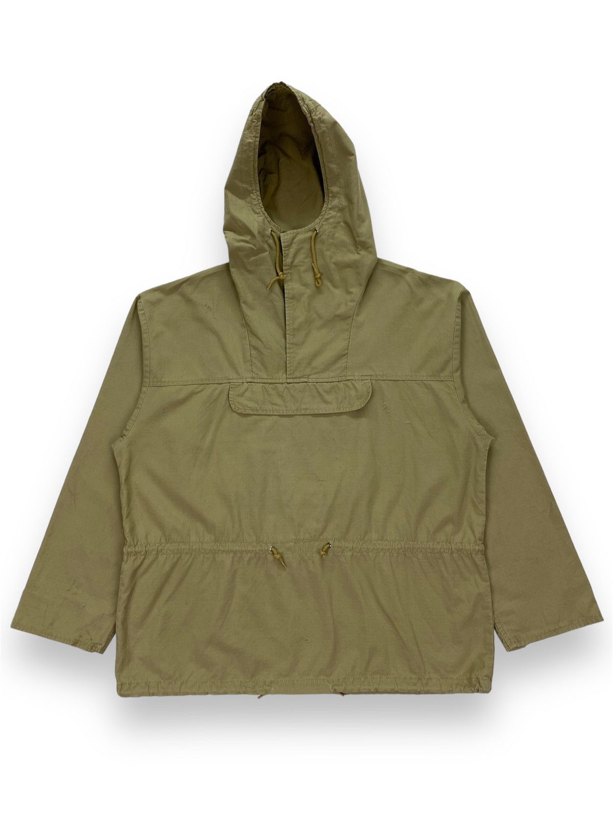 Japanese Brand Houston Dirty Distressed Ripstop Anorak Size US M / EU 48-50 / 2 - 1 Thumbnail