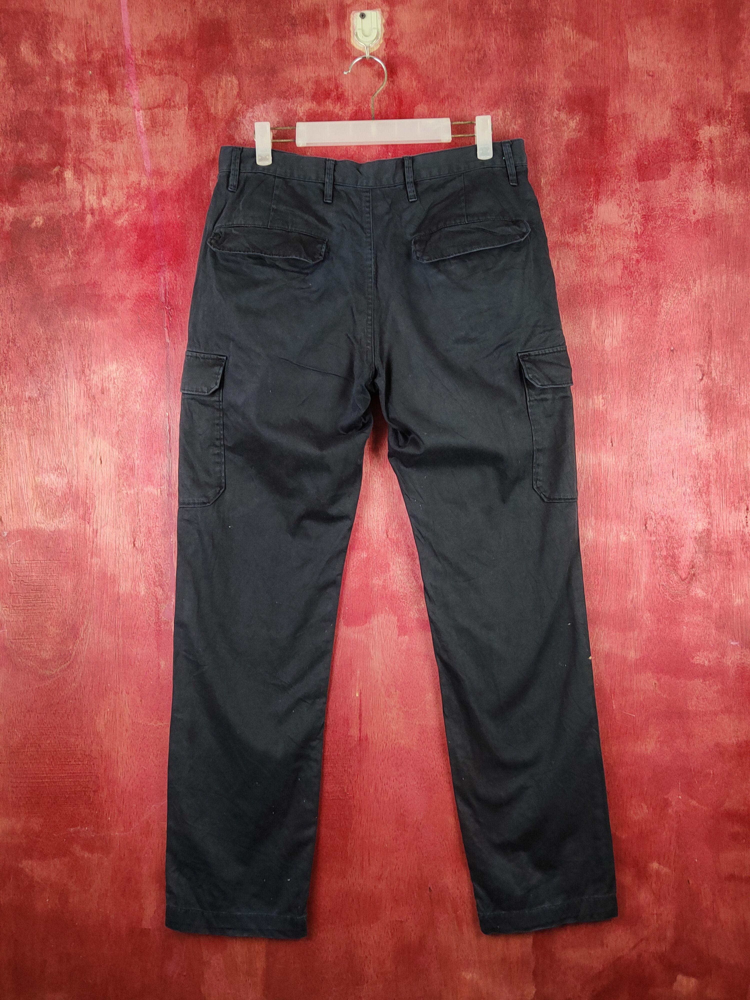 GU GU Dark Blue Multipocket Tactical Cargo Pants #S2222 Size US 32 / EU 48 - 7 Thumbnail