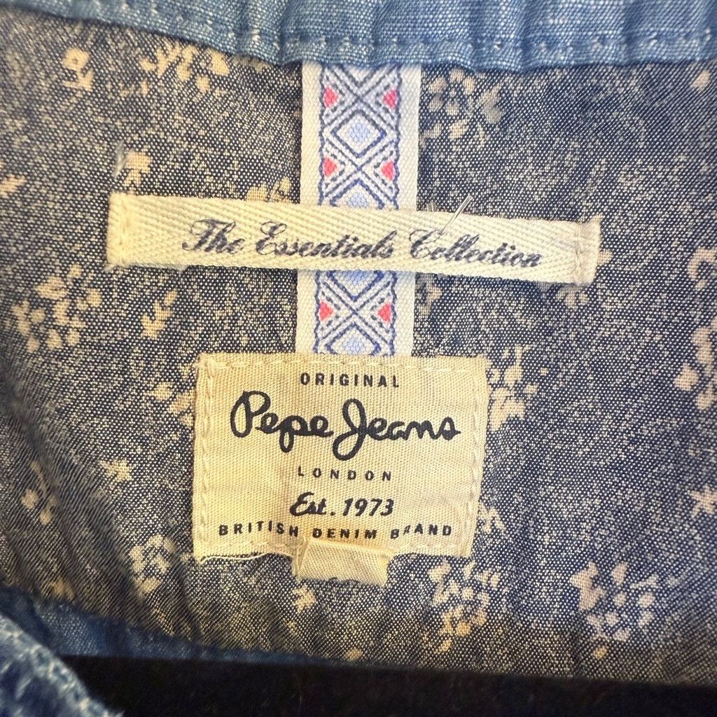 Pepe Jeans Women's Pepe Jeans Romper Size S Blue Size 27" / US 4 / IT 40 - 3 Thumbnail