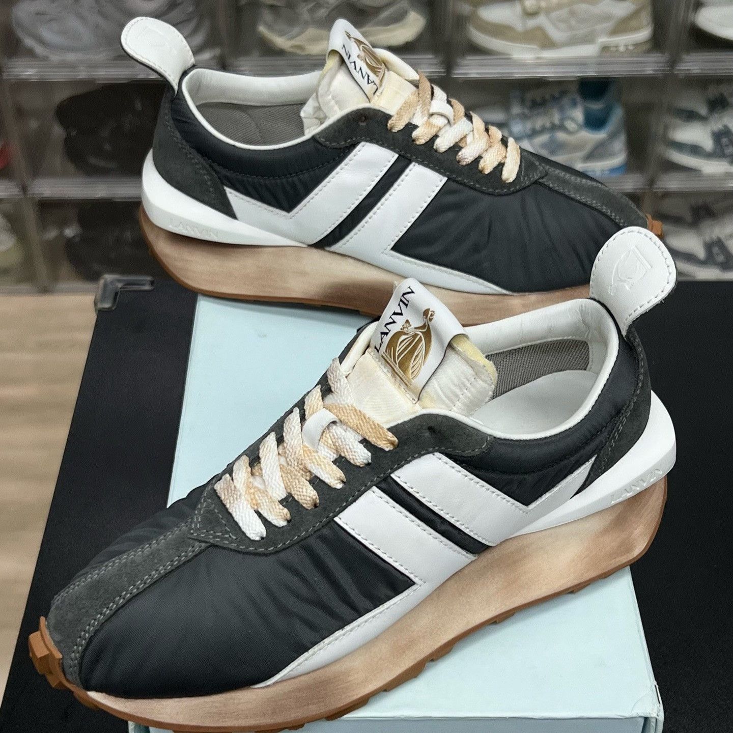 Lanvin Lanvin Sneakers Low Top High Top Size US 10 / EU 43 - 1 Thumbnail