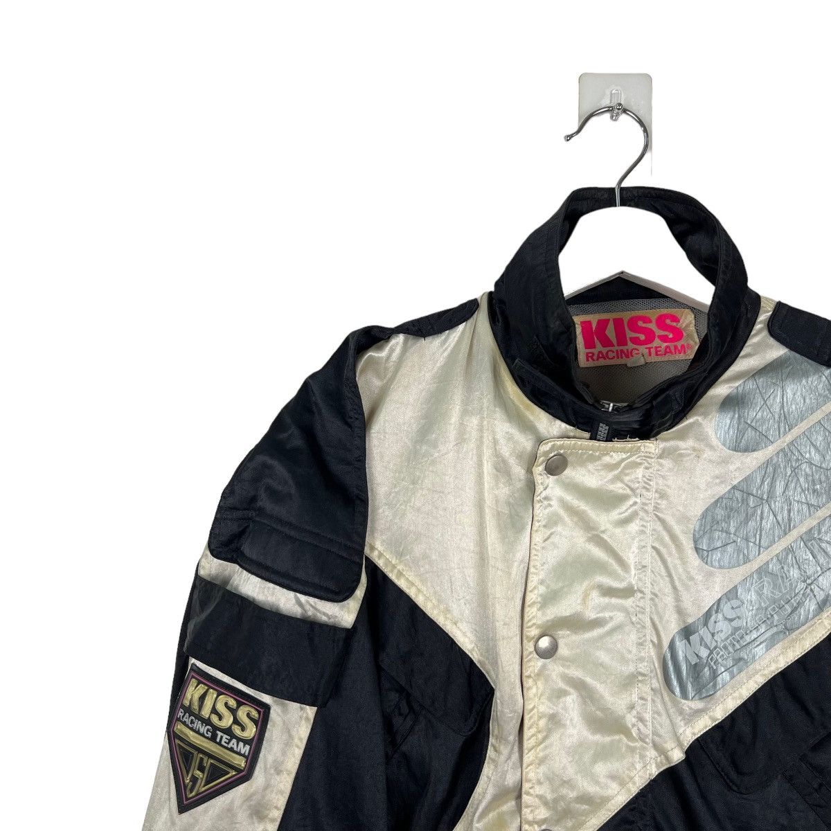 Kadoya 🔥 RARE KISS RACING TEAM HYBRID SURVIVAL MOTO JACKET Size US L / EU 52-54 / 3 - 8 Thumbnail