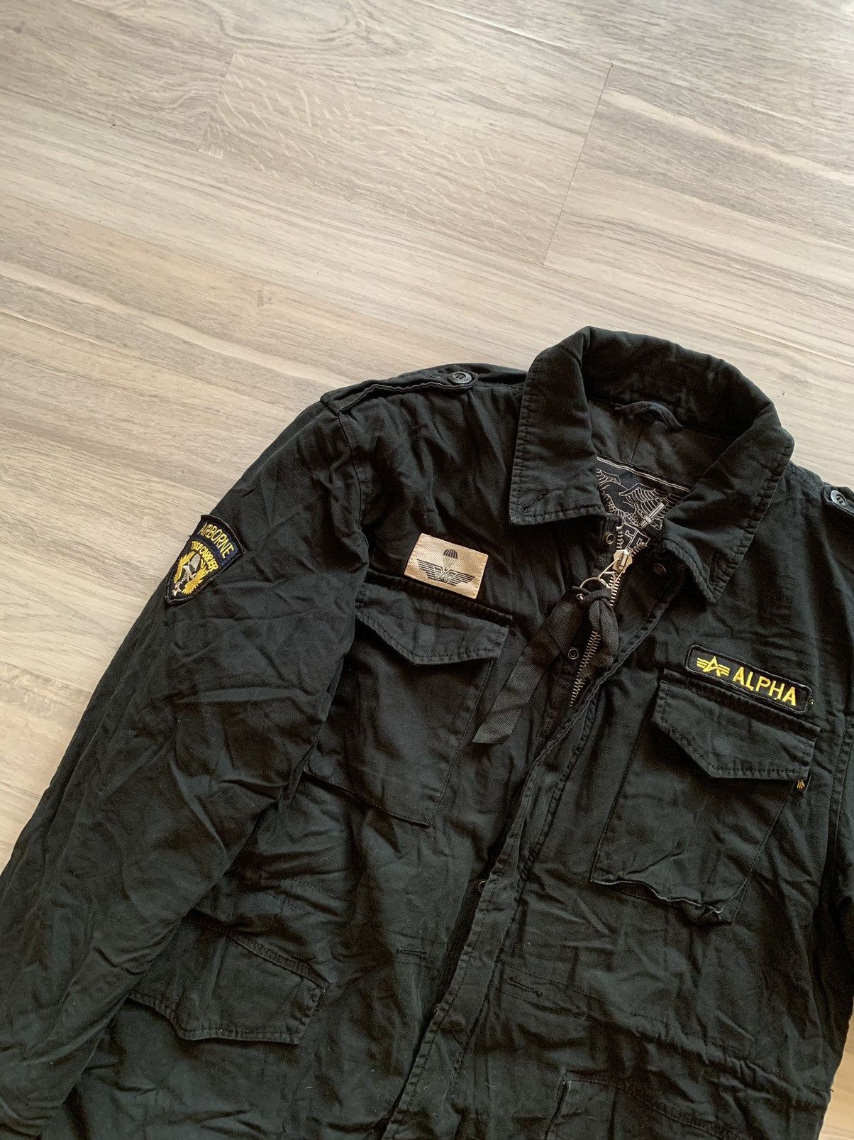 Alpha Industries Alpha Industries 50th Anniversary M-65 faded fly jacket Size US XL / EU 56 / 4 - 6 Thumbnail