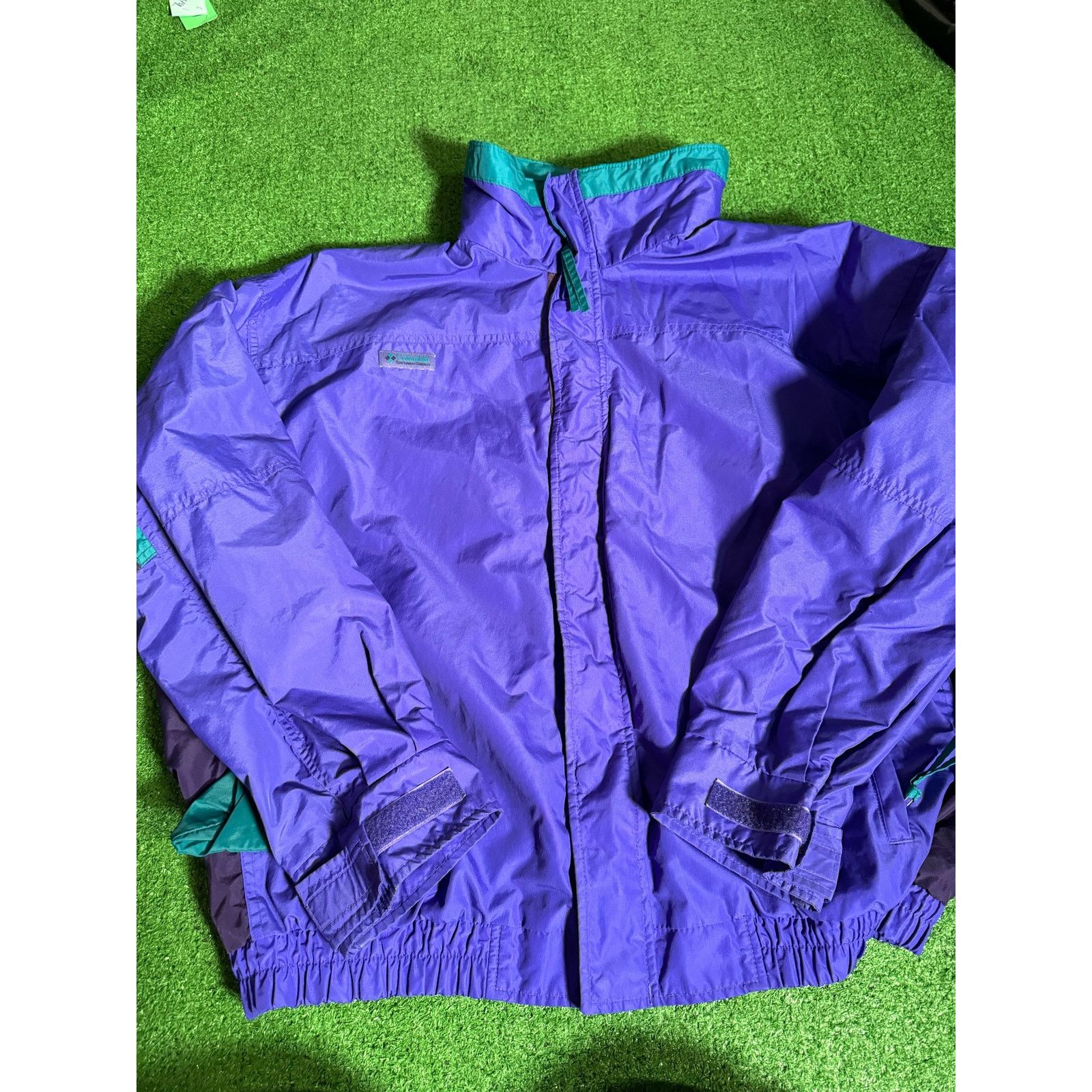 Columbia Columbia Jacket Purple Water Resistant Size XL Blue Size US XL / EU 56 / 4 - 1 Thumbnail