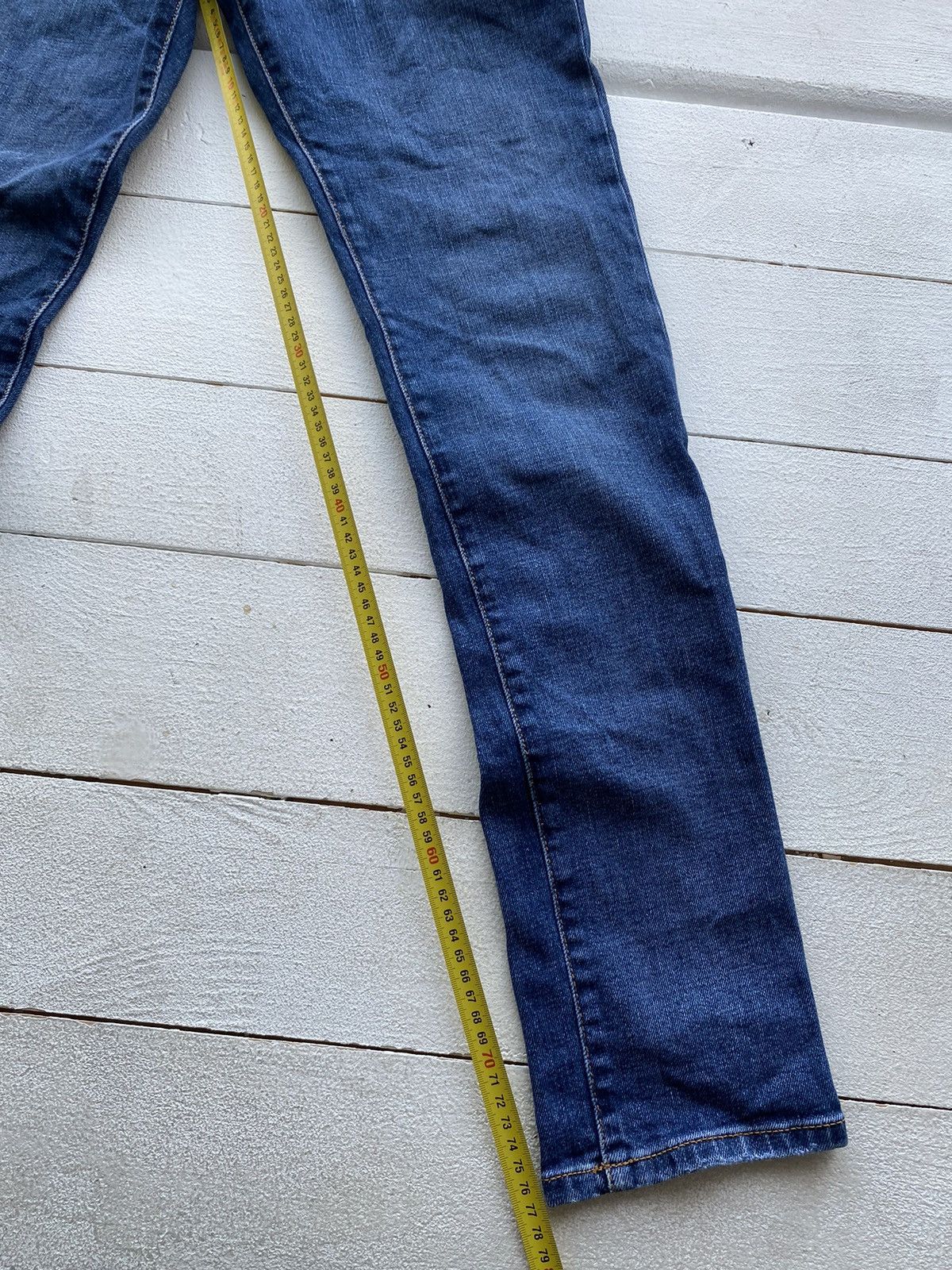20471120 × Diesel Diesel Skinny Opium Luxury Designer Denim Jeans Gothic Punk Size US 29 - 6 Thumbnail