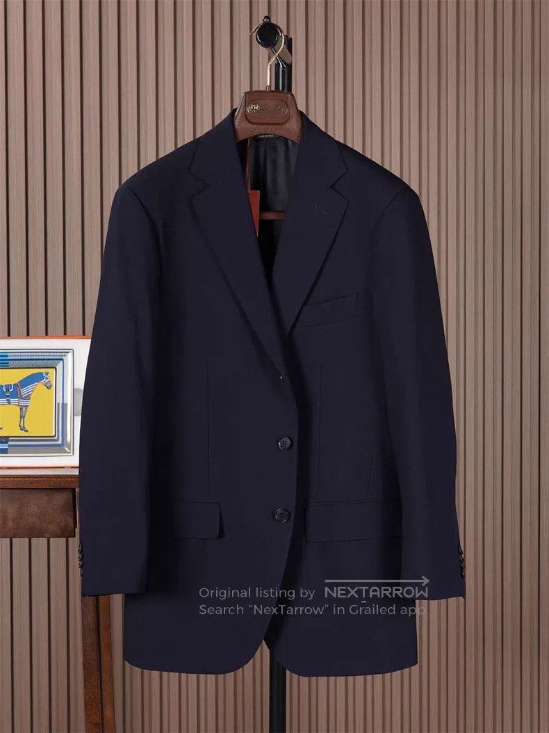 Loro Piana Loro Piana Men's single-breasted blazer Size 46L - 1 Thumbnail