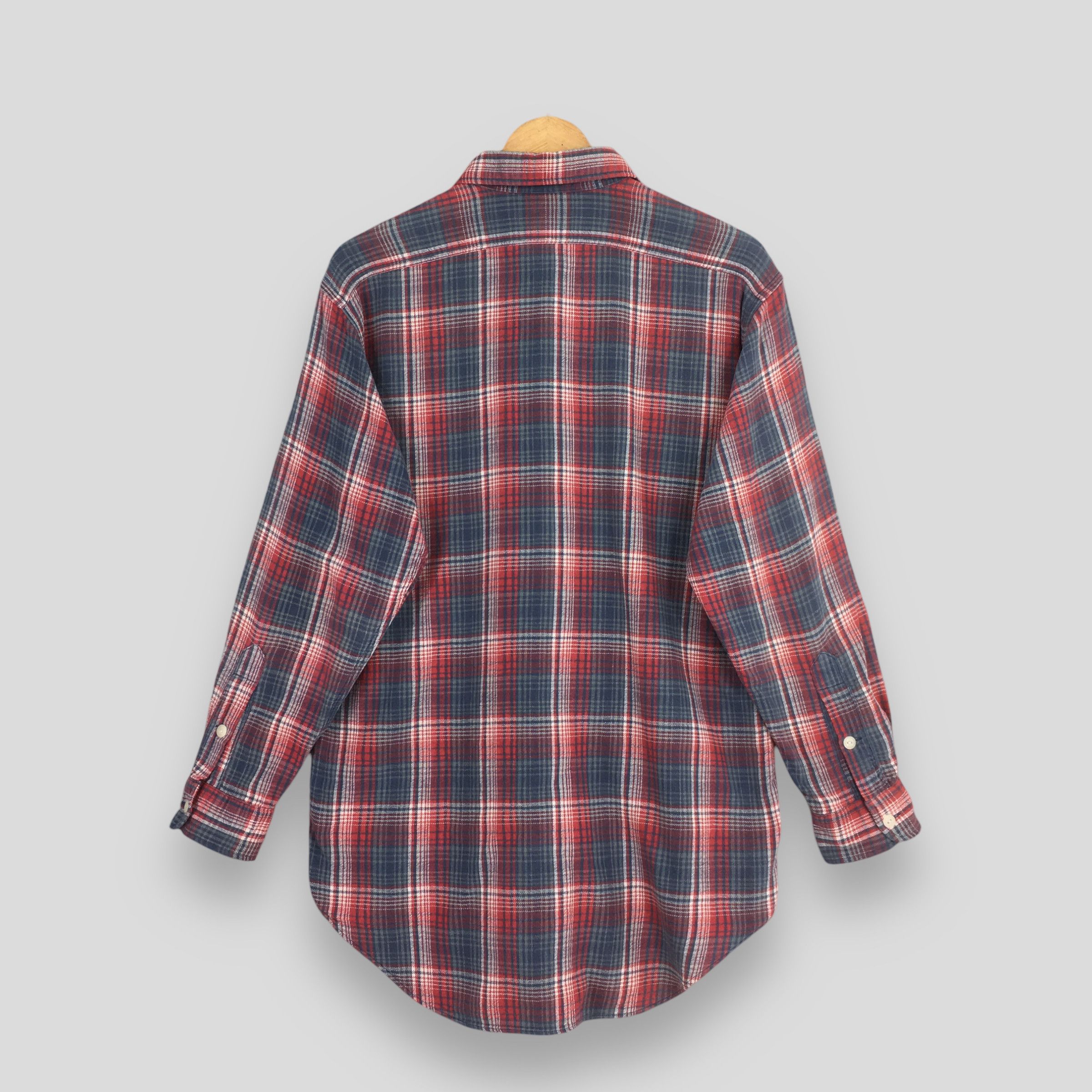 Polo Ralph Lauren Vintage 90's Polo Ralph Lauren Checkered Shirt Medium Size US M / EU 48-50 / 2 - 7 Thumbnail