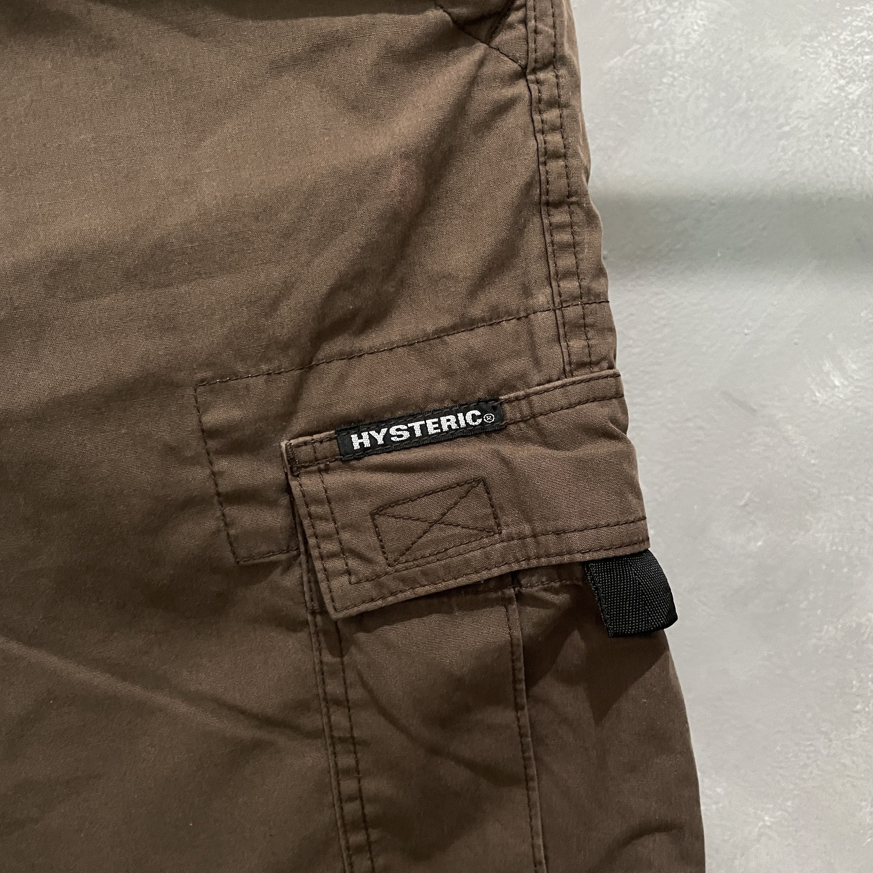 Hysteric Glamour Vintage Hysteric Glamour Brown Cargo Short Size US 31 - 2 Thumbnail