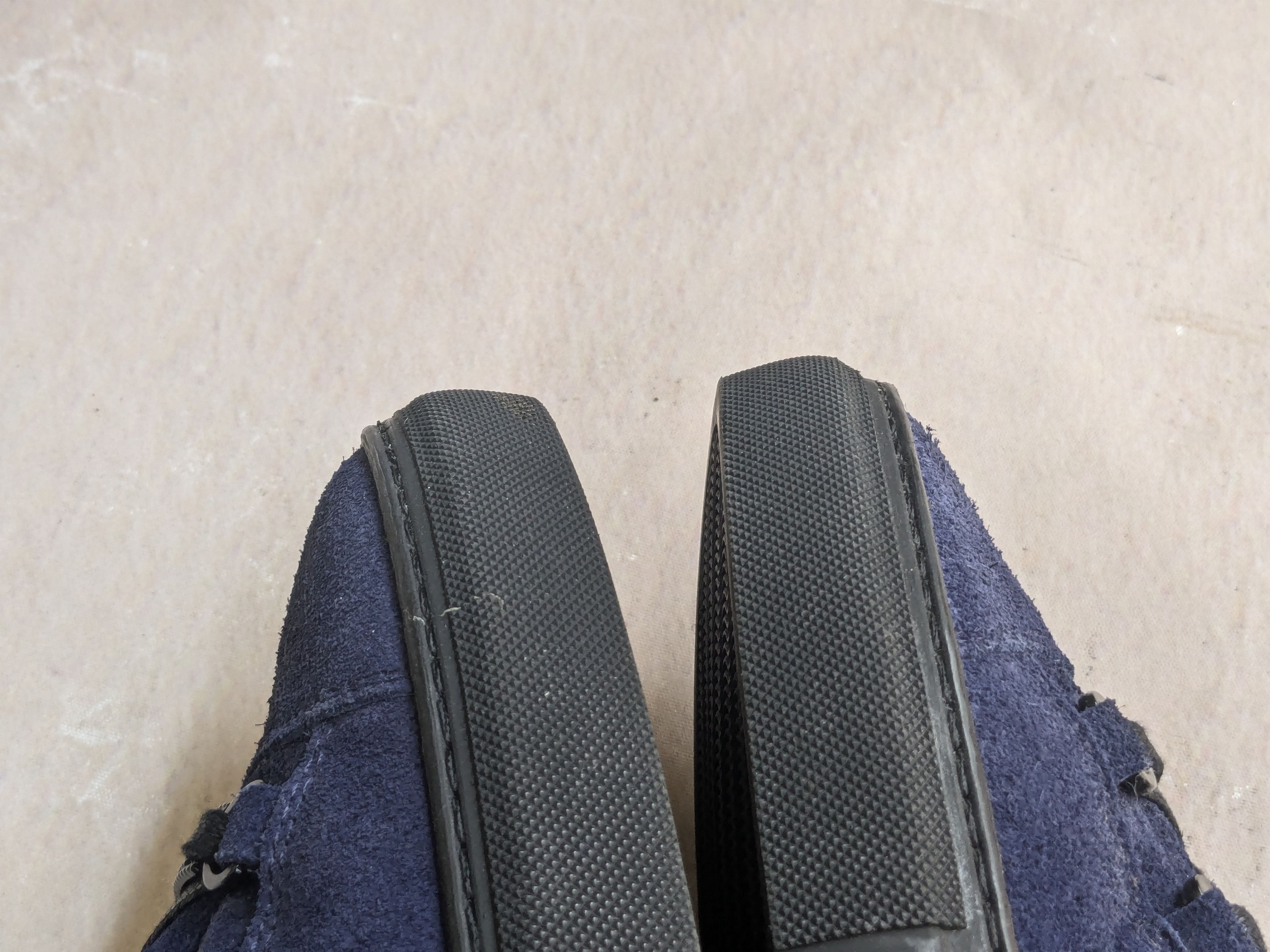 Balenciaga Balenciaga Arena Navy Blue 14 Suede Leather High Tops Size US 14 / EU 47 - 3 Thumbnail