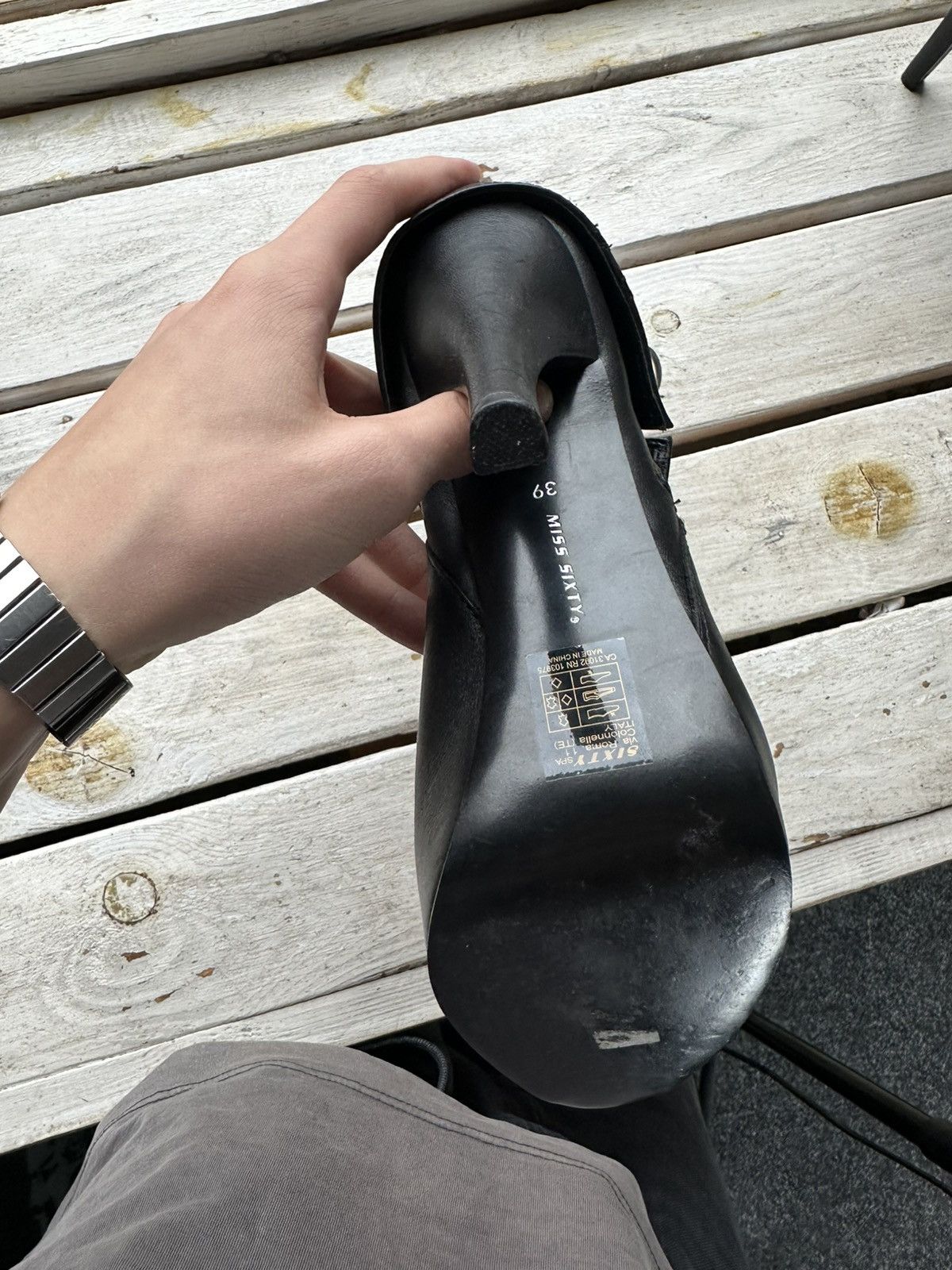 Miss Sixty HIGH HEELS MISS SIXTY 🚨AVANT GARDE IF SIX WAS HEELS RARE Size US 9 / IT 39 - 6 Thumbnail