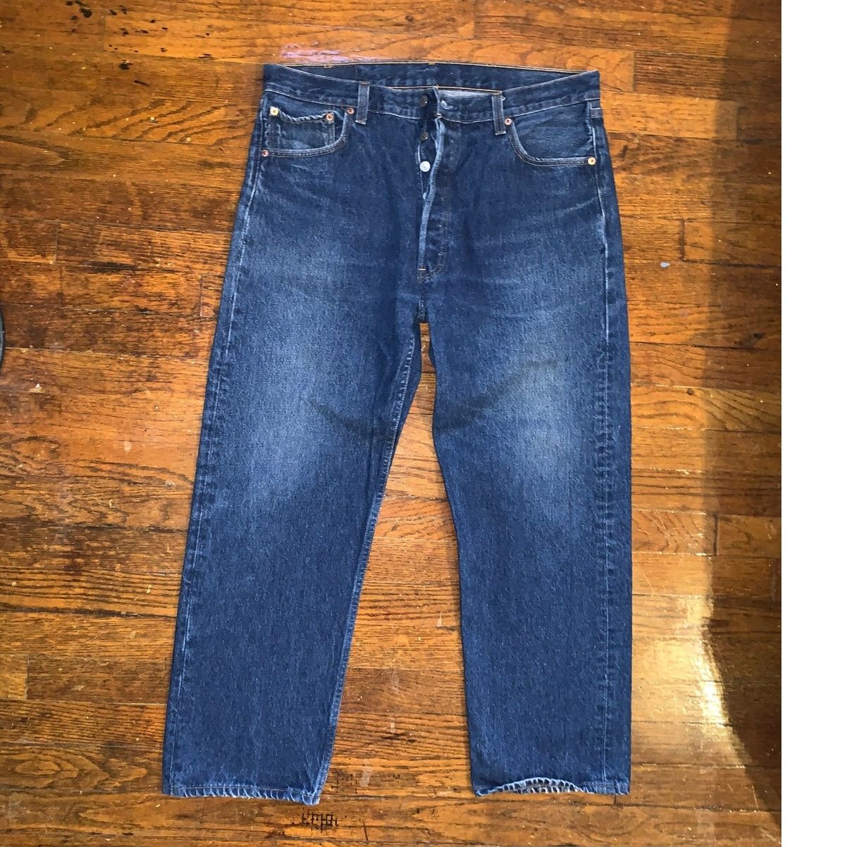 Levi's Levi’s 501xx Jeans Mens 38x30 Made USA April 1997 Vintage Size US 38 / EU 54 - 2 Thumbnail