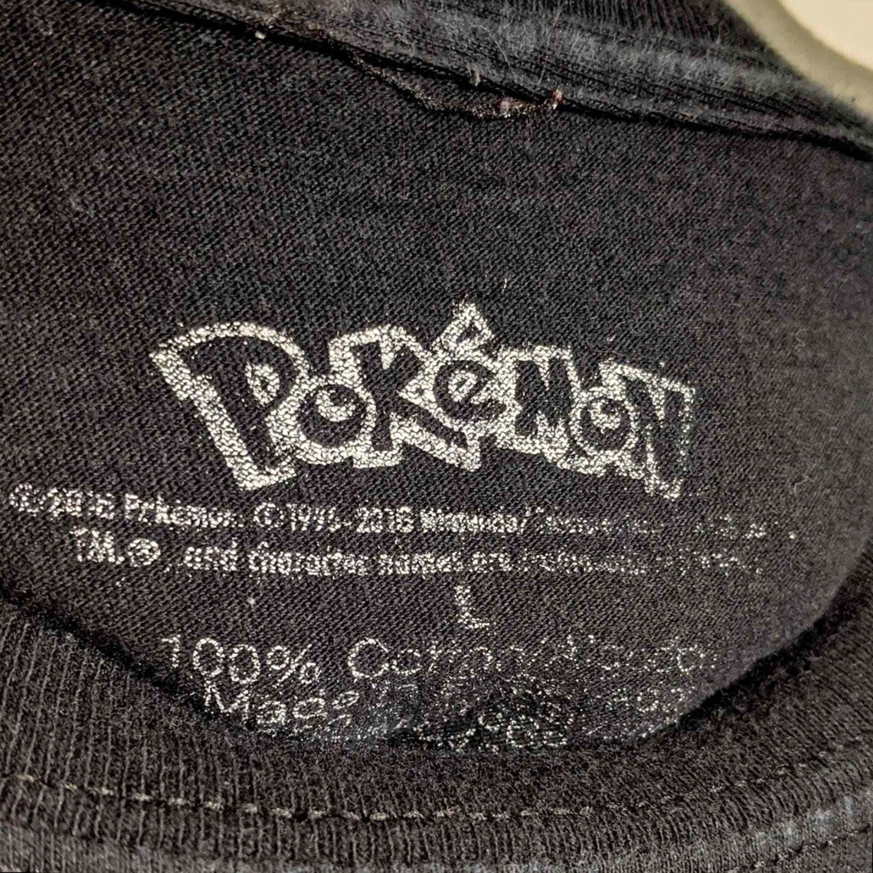 Vintage VINTAGE Pokemon Pikachu Catch Em All Tshirt L Black Unisex Adults Regular Large Mens Size US L / EU 52-54 / 3 - 4 Thumbnail