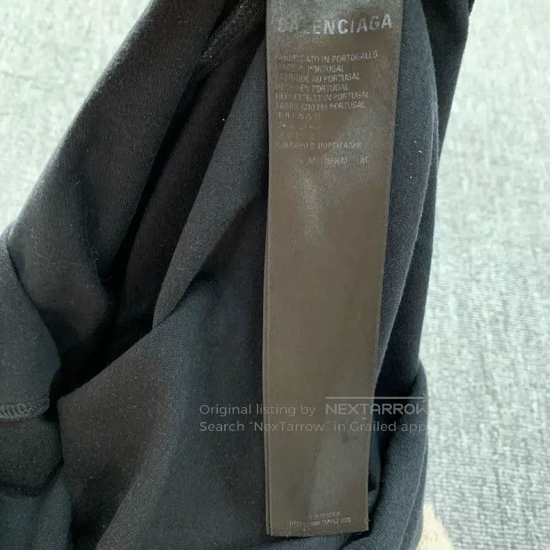 Balenciaga Balenciaga Black WFP Short Sleeve Size US M / EU 48-50 / 2 - 7 Thumbnail