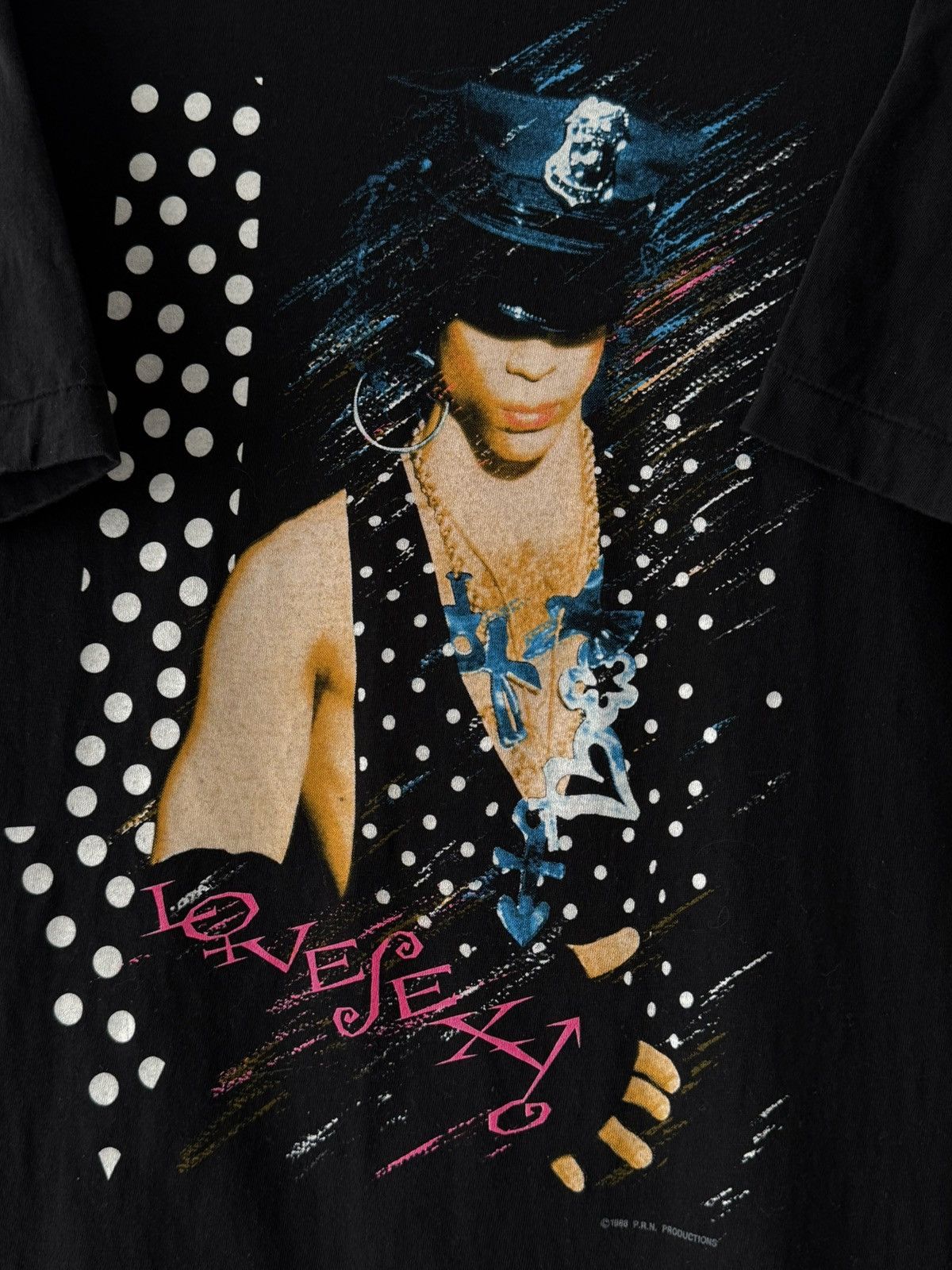Band Tees × Vintage Vintage 1988 Prince ‘Lovesexy’ Tour Band T-Shirt Size US L / EU 52-54 / 3 - 6 Thumbnail