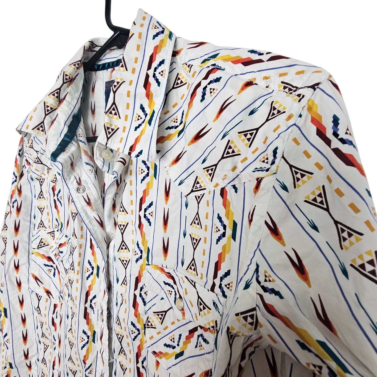 Panhandle Slim Panhandle Rough StockWomens Western Shirt Snap Front Size M Size M / US 6-8 / IT 42-44 - 5 Thumbnail