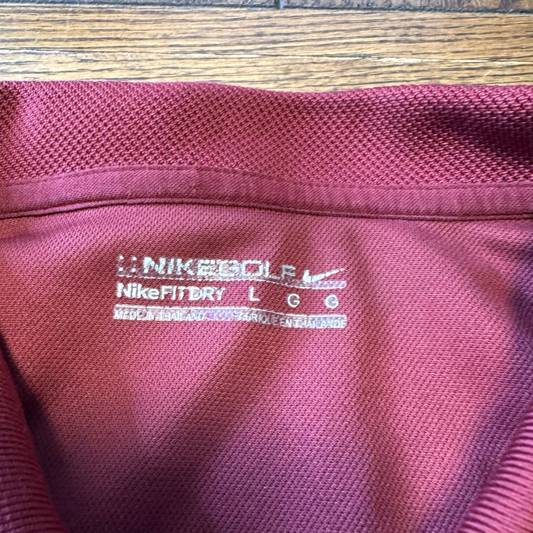 johnnie-O Nike Men's Polo Shirt Short Sleeve Laurel Valley Golf Club Logo Large Size US L / EU 52-54 / 3 - 3 Thumbnail