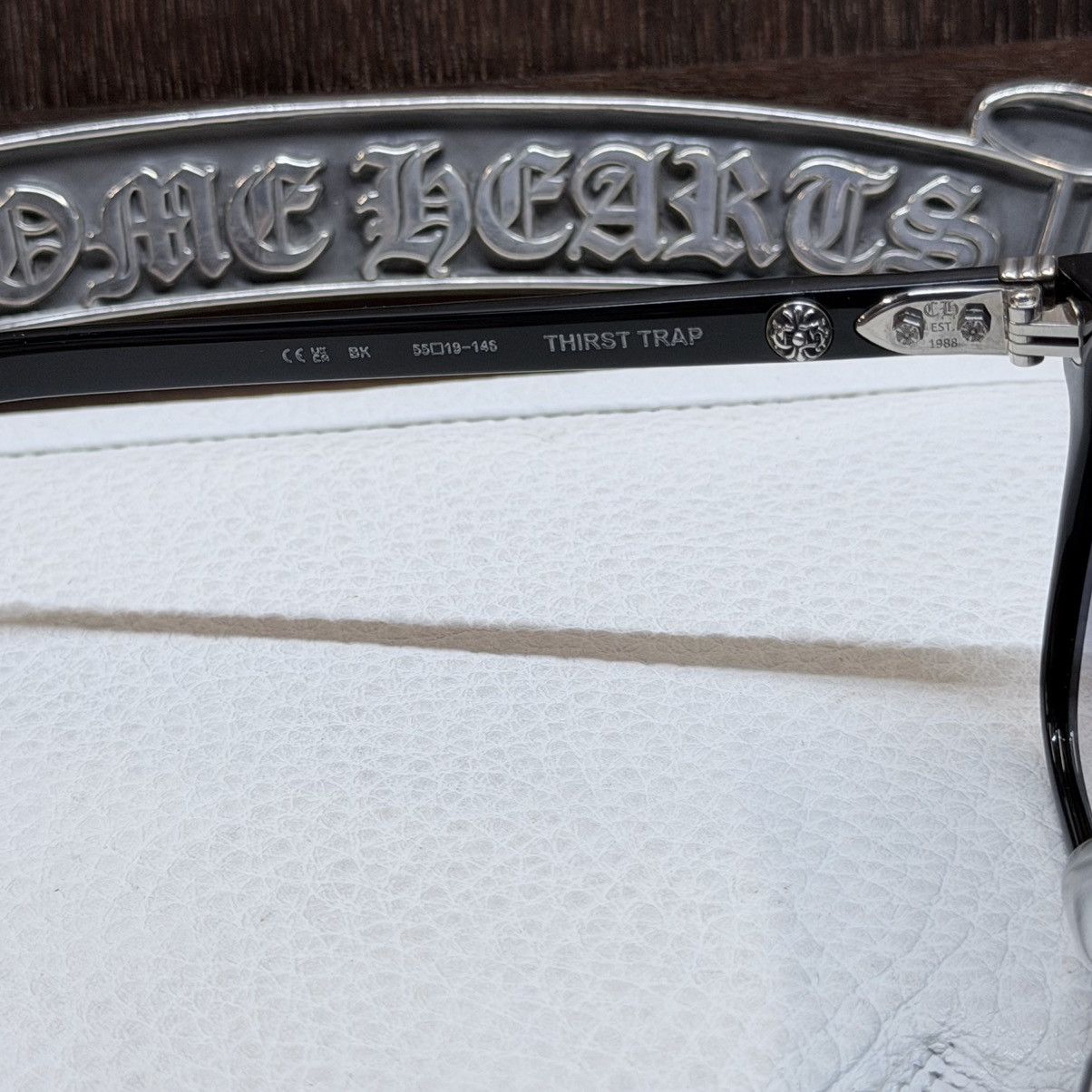 Chrome Hearts Chrome Hearts THIRST TRAP 1/1 Sunglasses Size ONE SIZE - 8 Thumbnail
