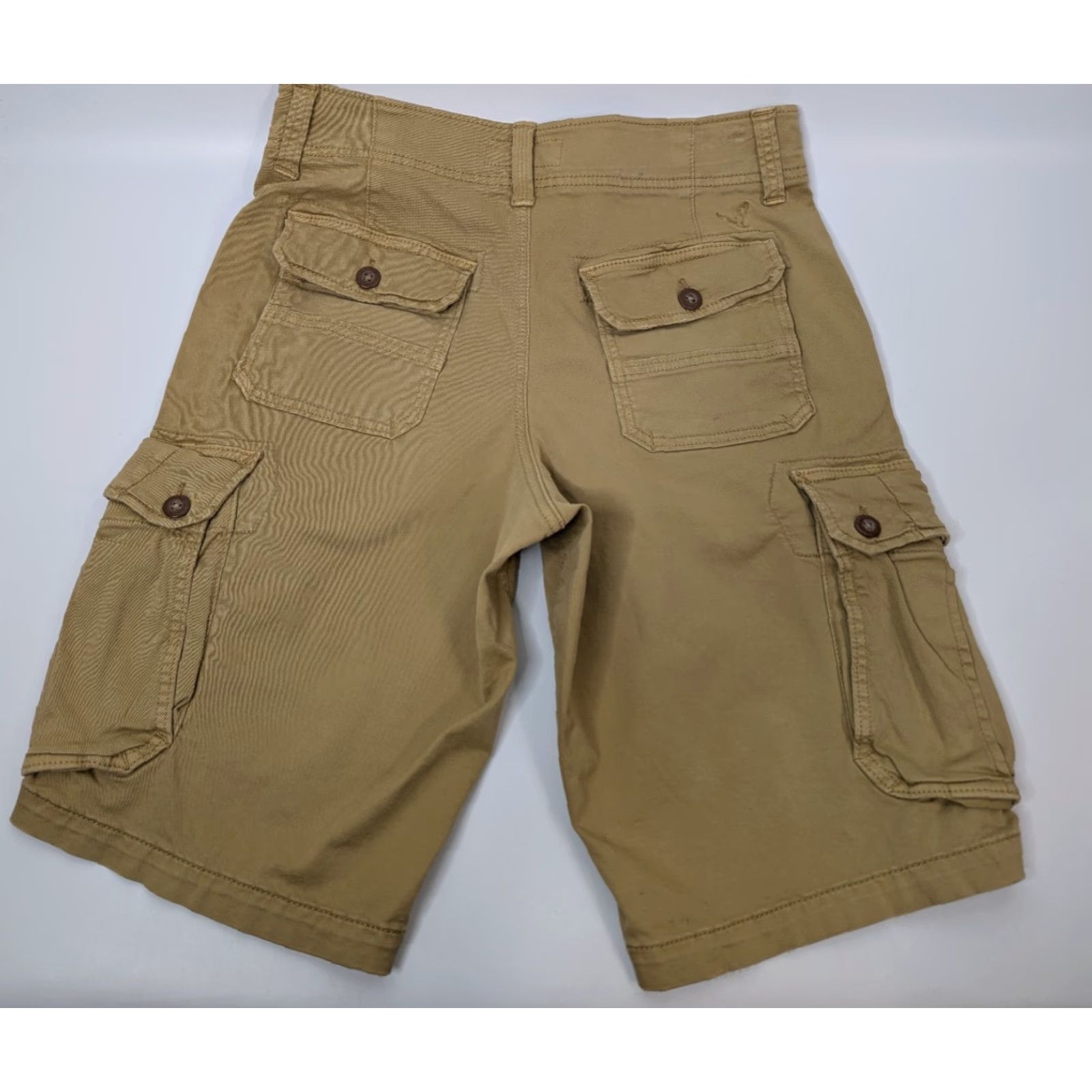 American Eagle Outfitters VINTAGE American Eagle Longer Length Cargo Shorts Size 30 Khaki Extreme Flex Outdoors Size US 30 / EU 46 - 2 Thumbnail