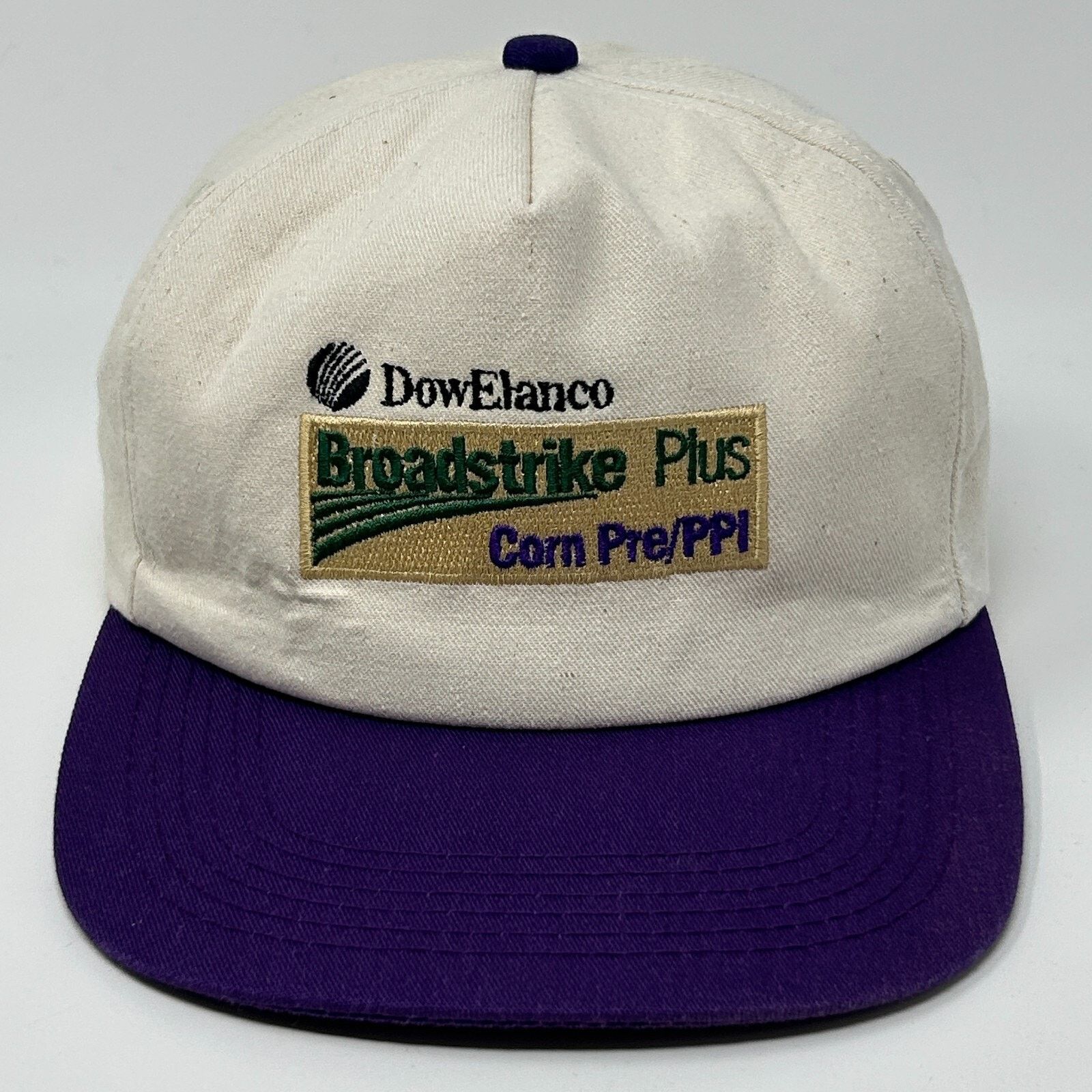 Vintage Vintage 90s DowElanco Broadstrike Hat Baseball Cap White Size ONE SIZE - 1 Thumbnail