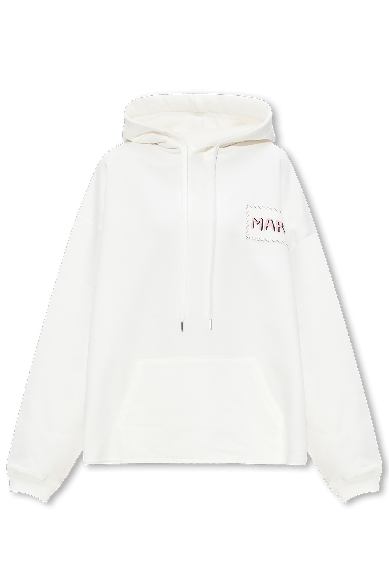 o1w1db10524 Oversize Hoodie in White