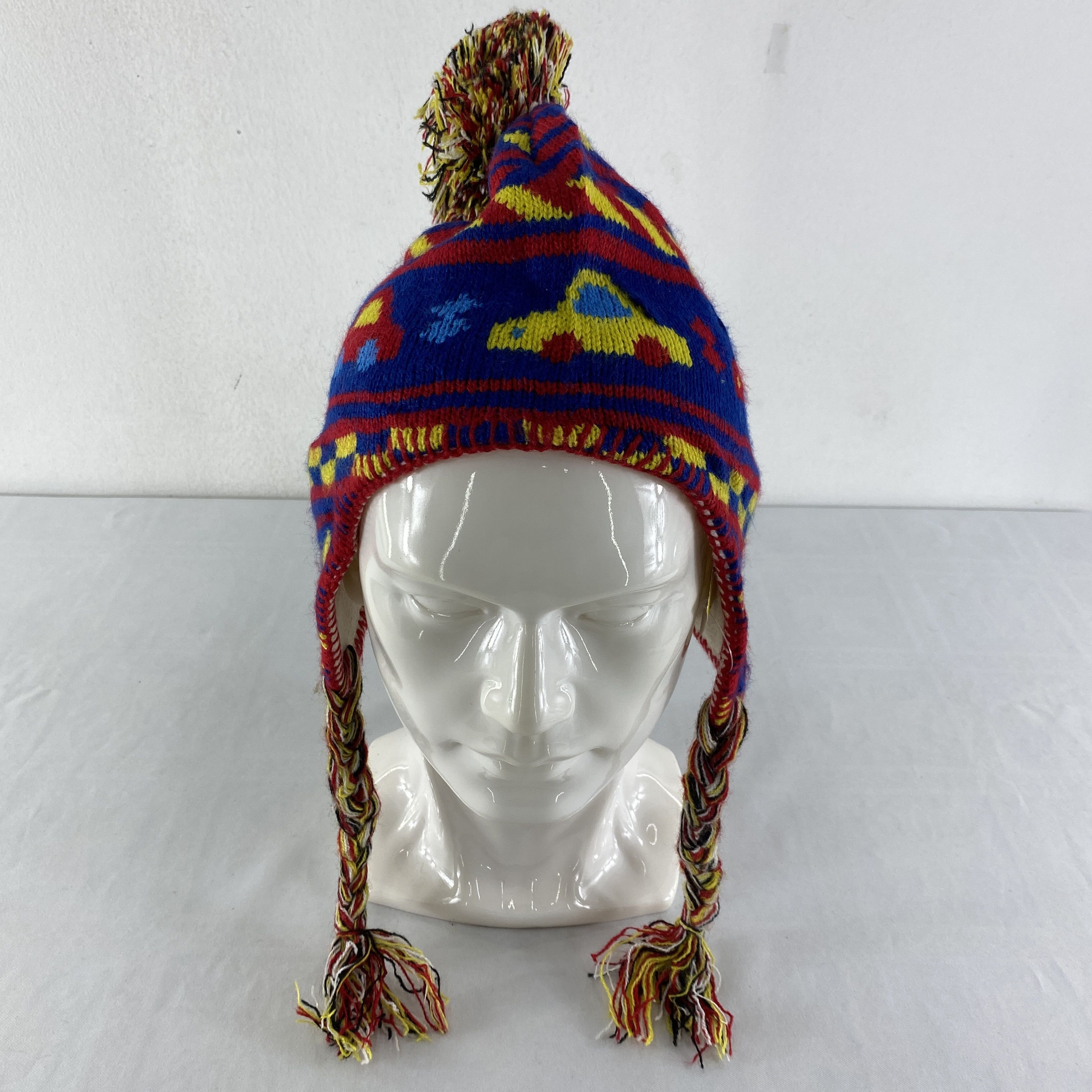 Japanese Brand Car Design Snow Cap Hat Beanie -BN607 Size ONE SIZE - 2 Thumbnail